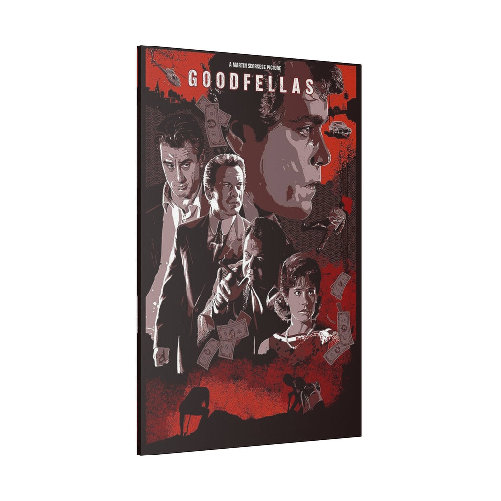 Goodfellas Abstract Custom Canvas Wall Print