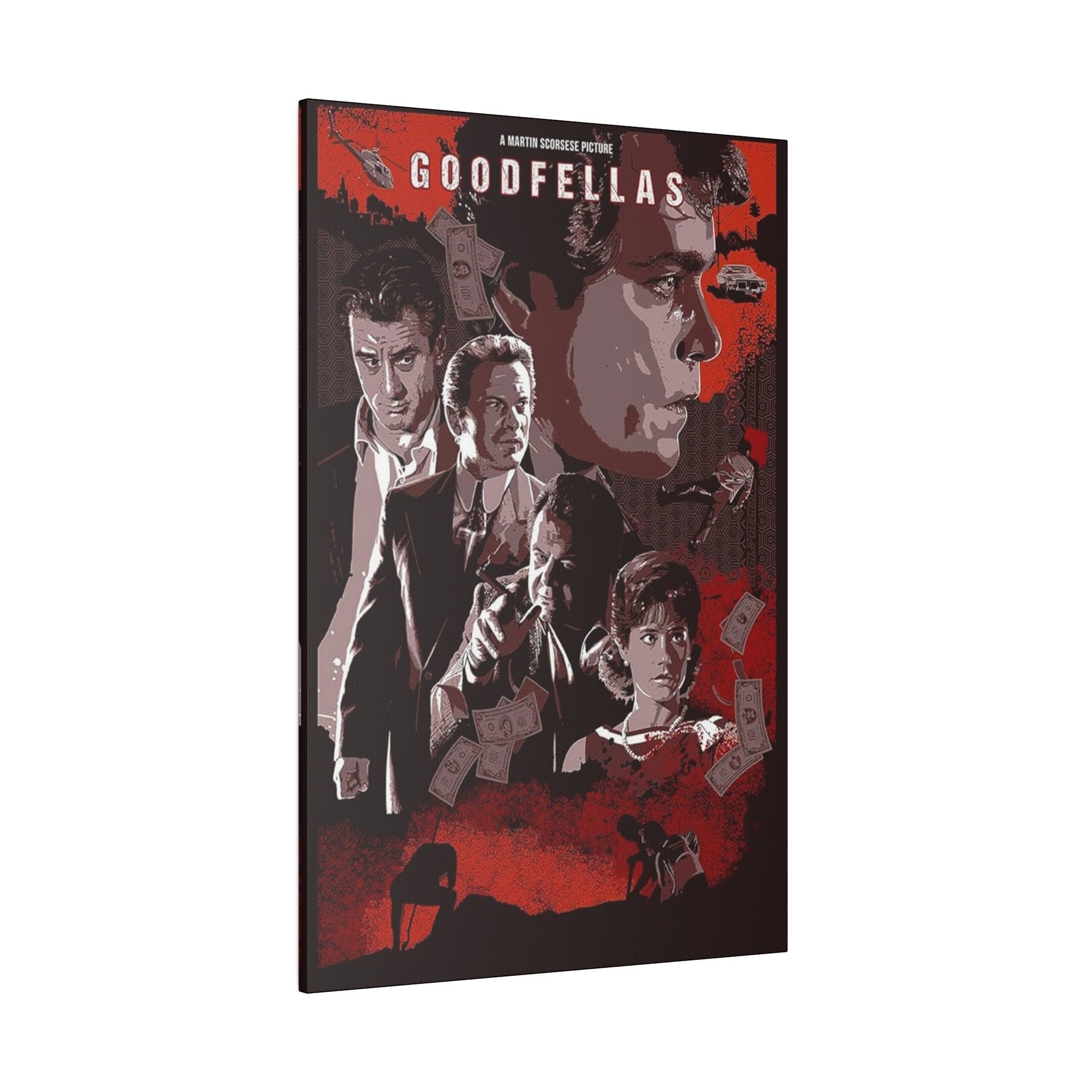 Goodfellas Abstract Custom Canvas Wall Print