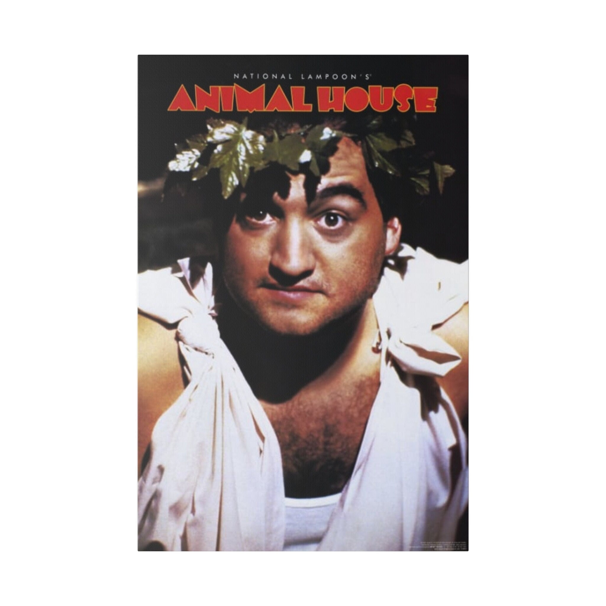 Animal House John Belushi Poster Custom Canvas Wall Print