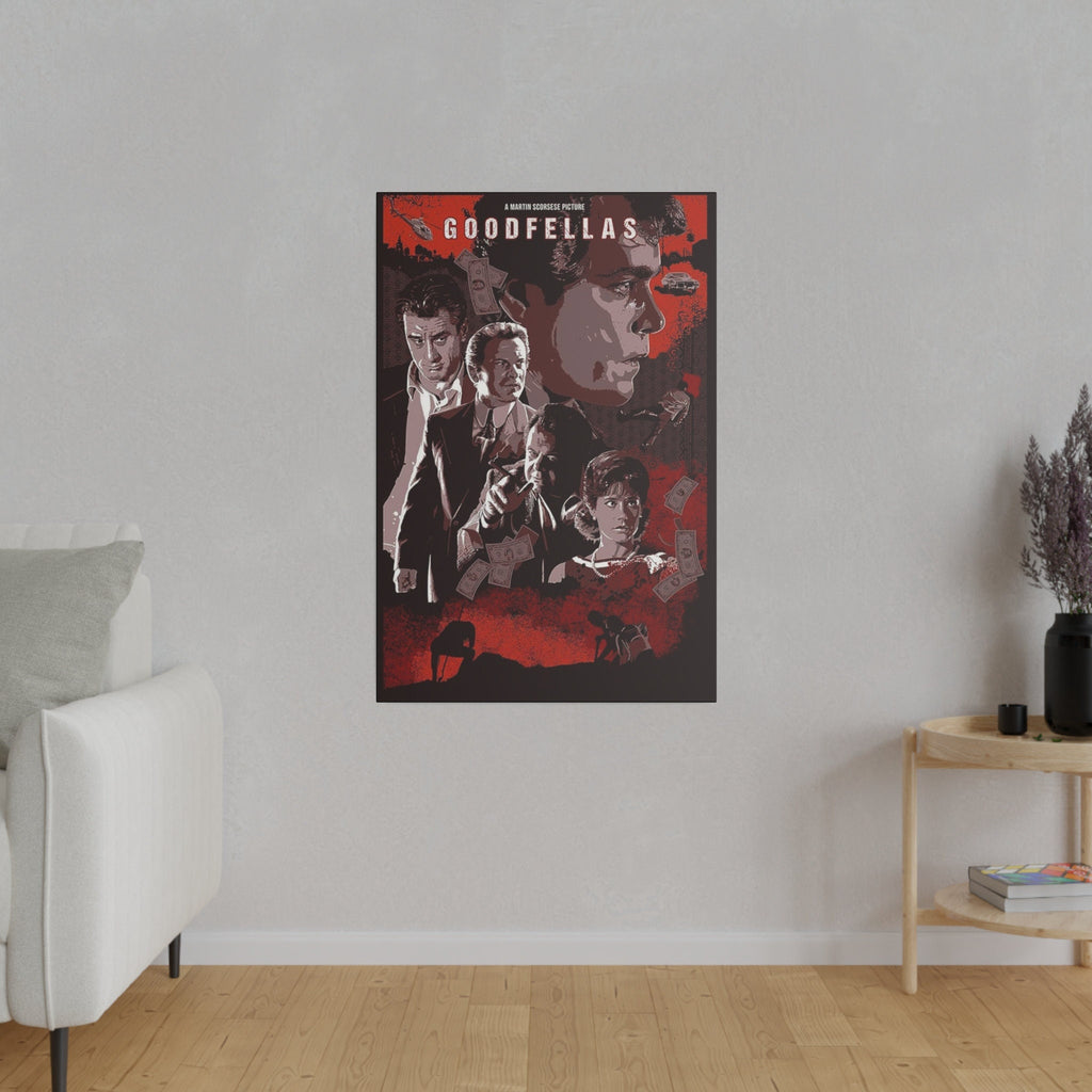 Goodfellas Abstract Custom Canvas Wall Print