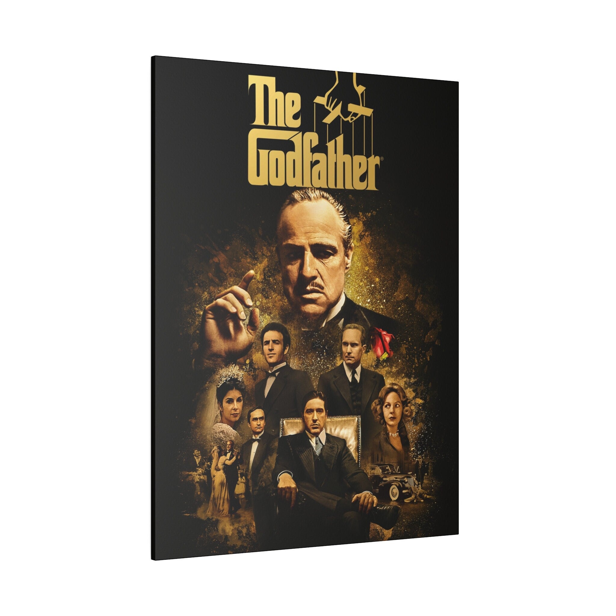 The Godfather Custom Canvas Wall Print