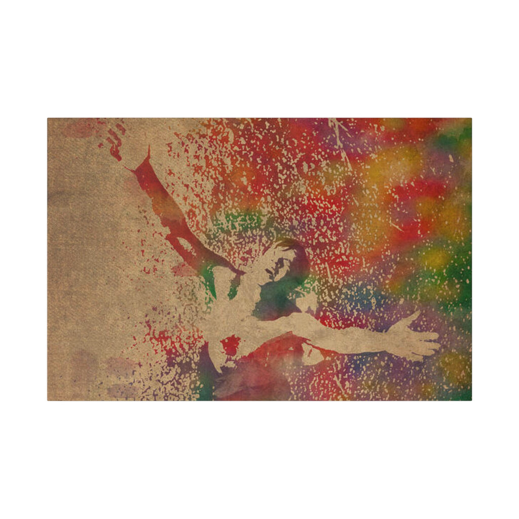 The Shawshank Redemption Andy Dufresne Abstract Color Splash Custom Canvas Wall Print