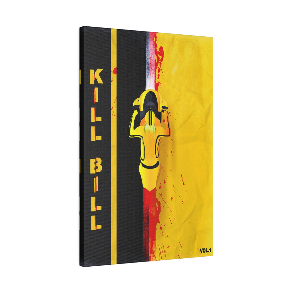 Kill Bill Abstract Art Custom Canvas Wall Print