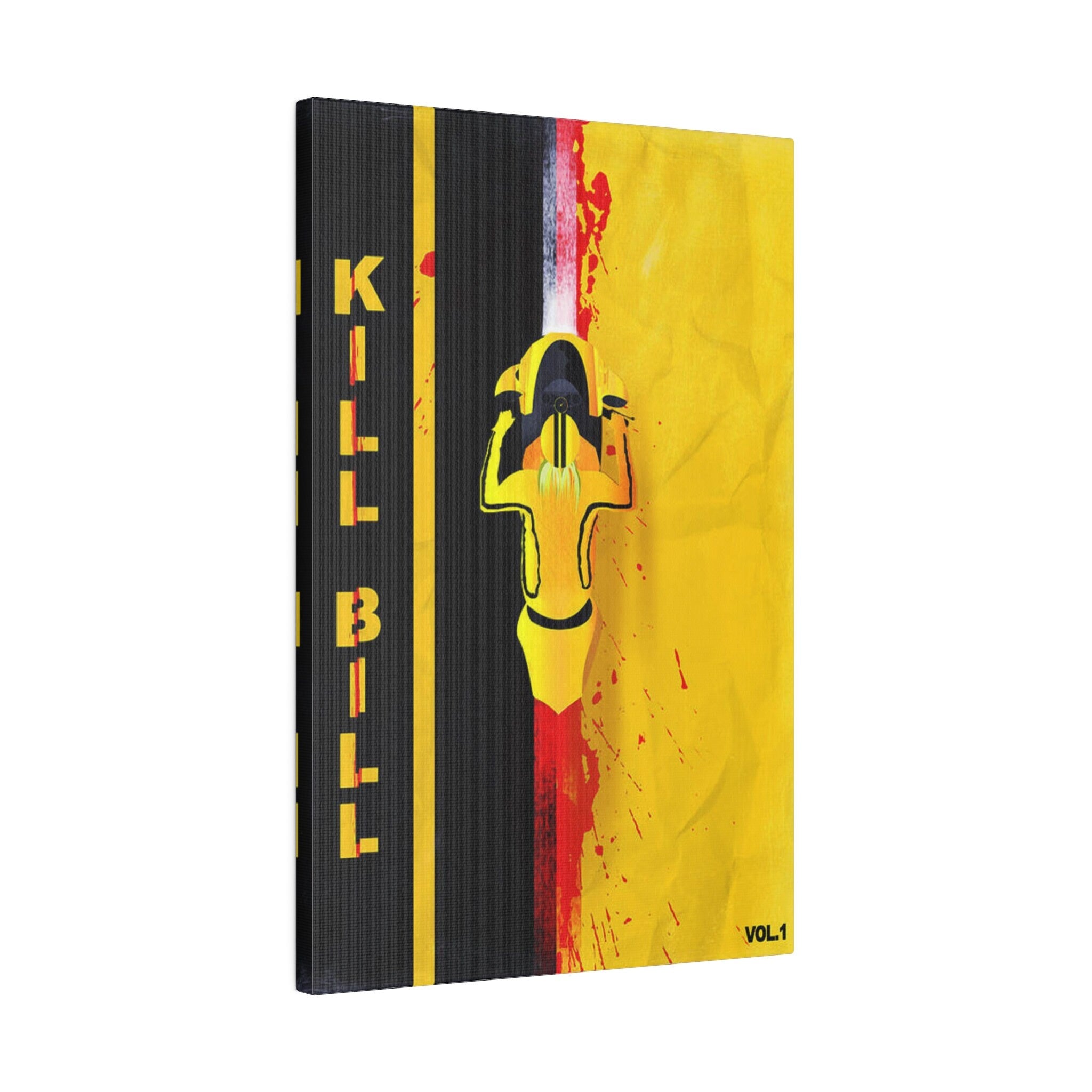 Kill Bill Abstract Art Custom Canvas Wall Print