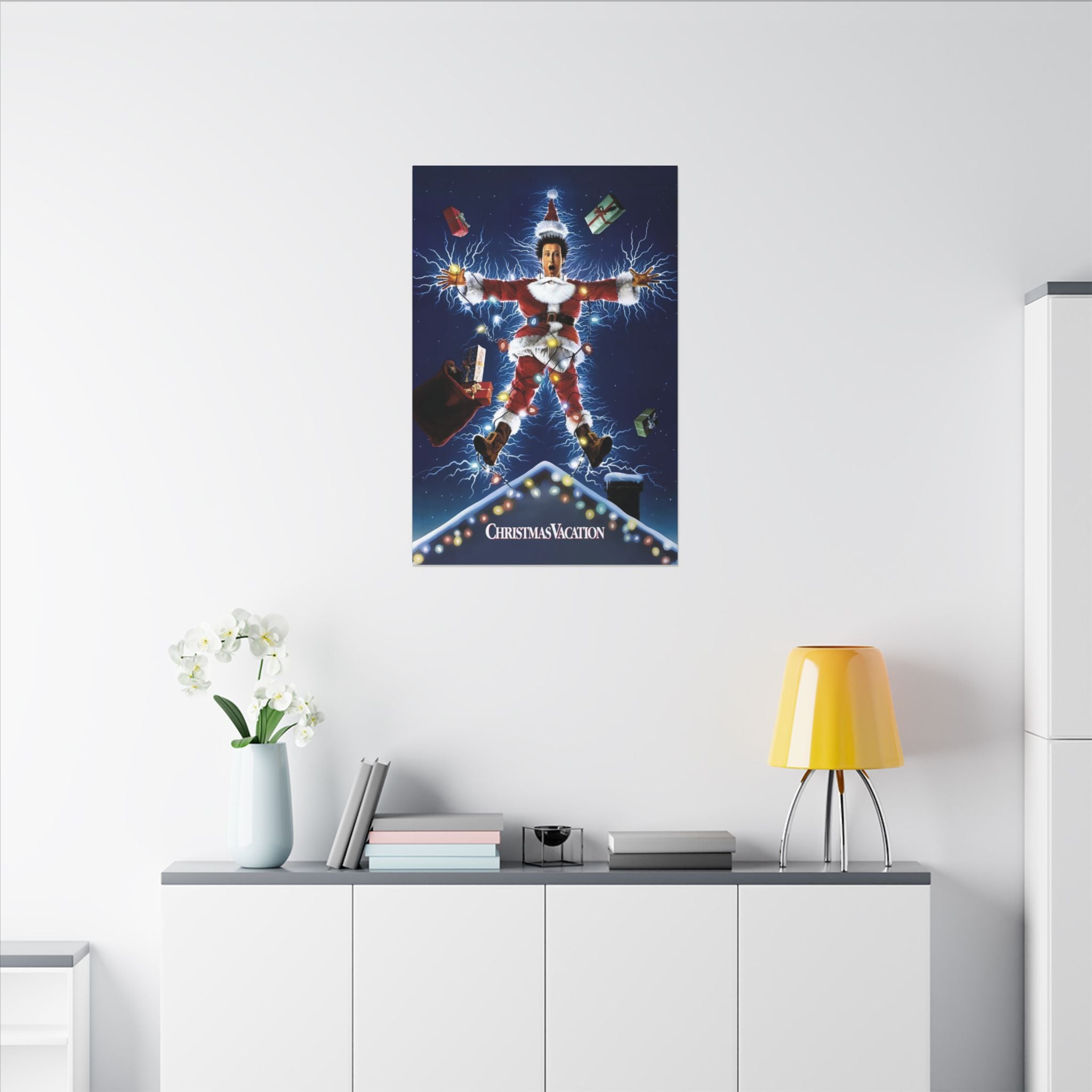 National Lampoon’s Christmas Vacation Electric Shock Custom Canvas Wall Print