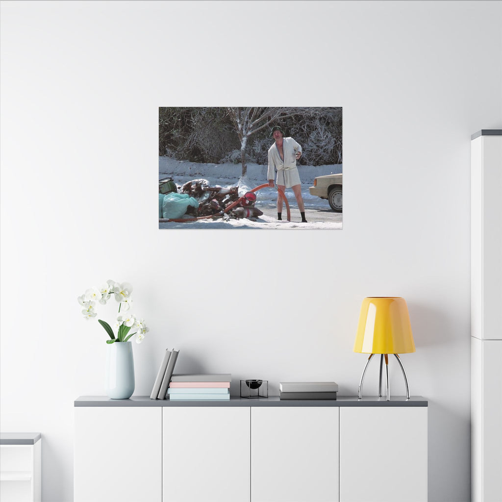 National Lampoon’s Christmas Vacation Cousin Eddie Custom Canvas Wall Print