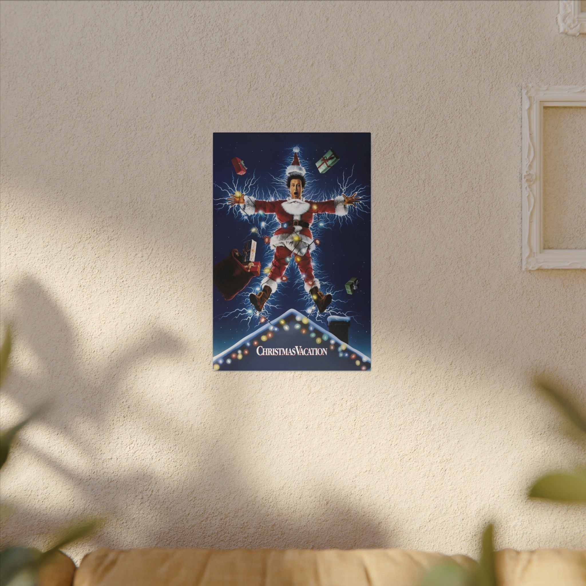 National Lampoon’s Christmas Vacation Electric Shock Custom Canvas Wall Print