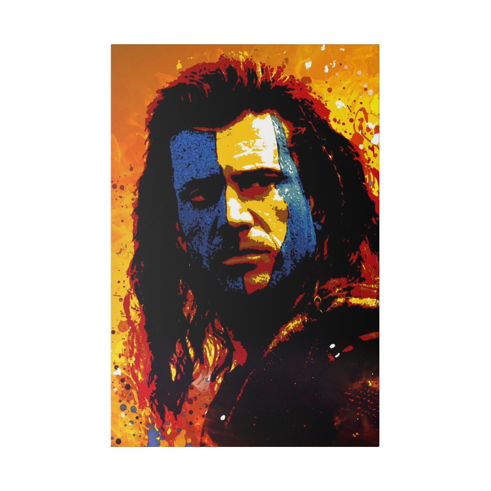 Braveheart William Wallace Custom Canvas Wall Print
