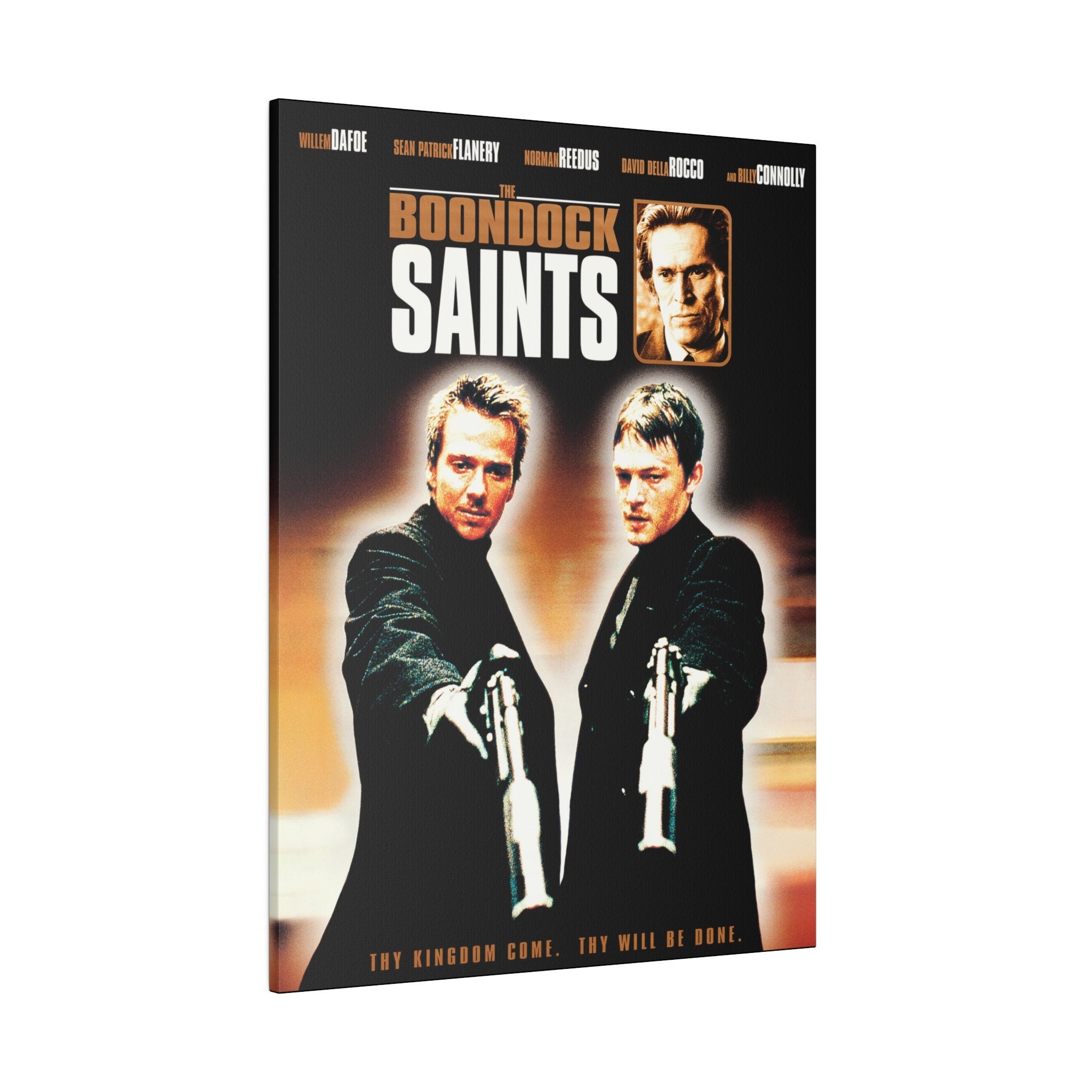 The Boondock Saints Movie Poster Custom Canvas Wall Print