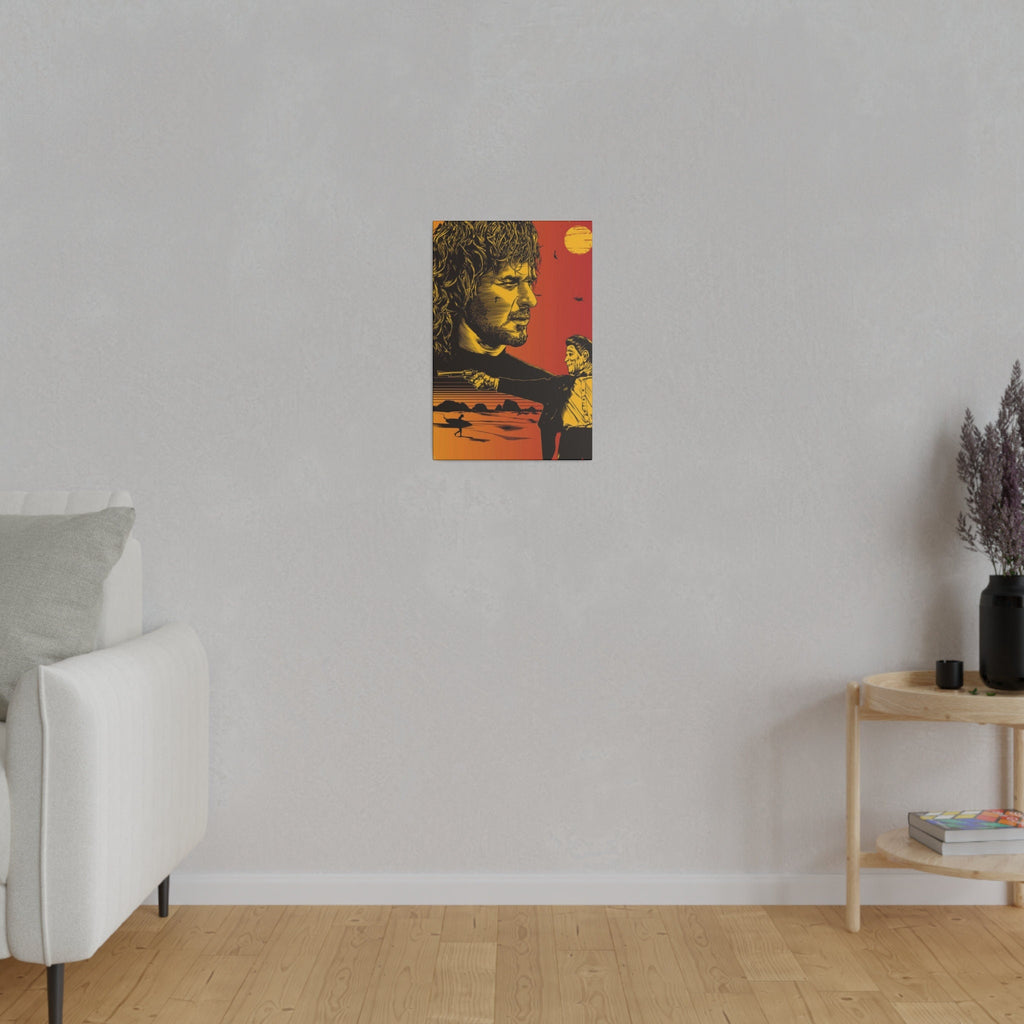 Point Break Bodhi Sunset Custom Canvas Wall Print