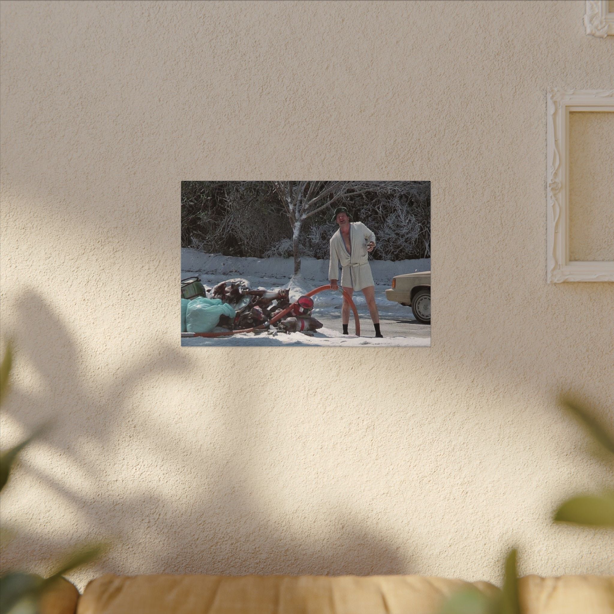 National Lampoon’s Christmas Vacation Cousin Eddie Custom Canvas Wall Print