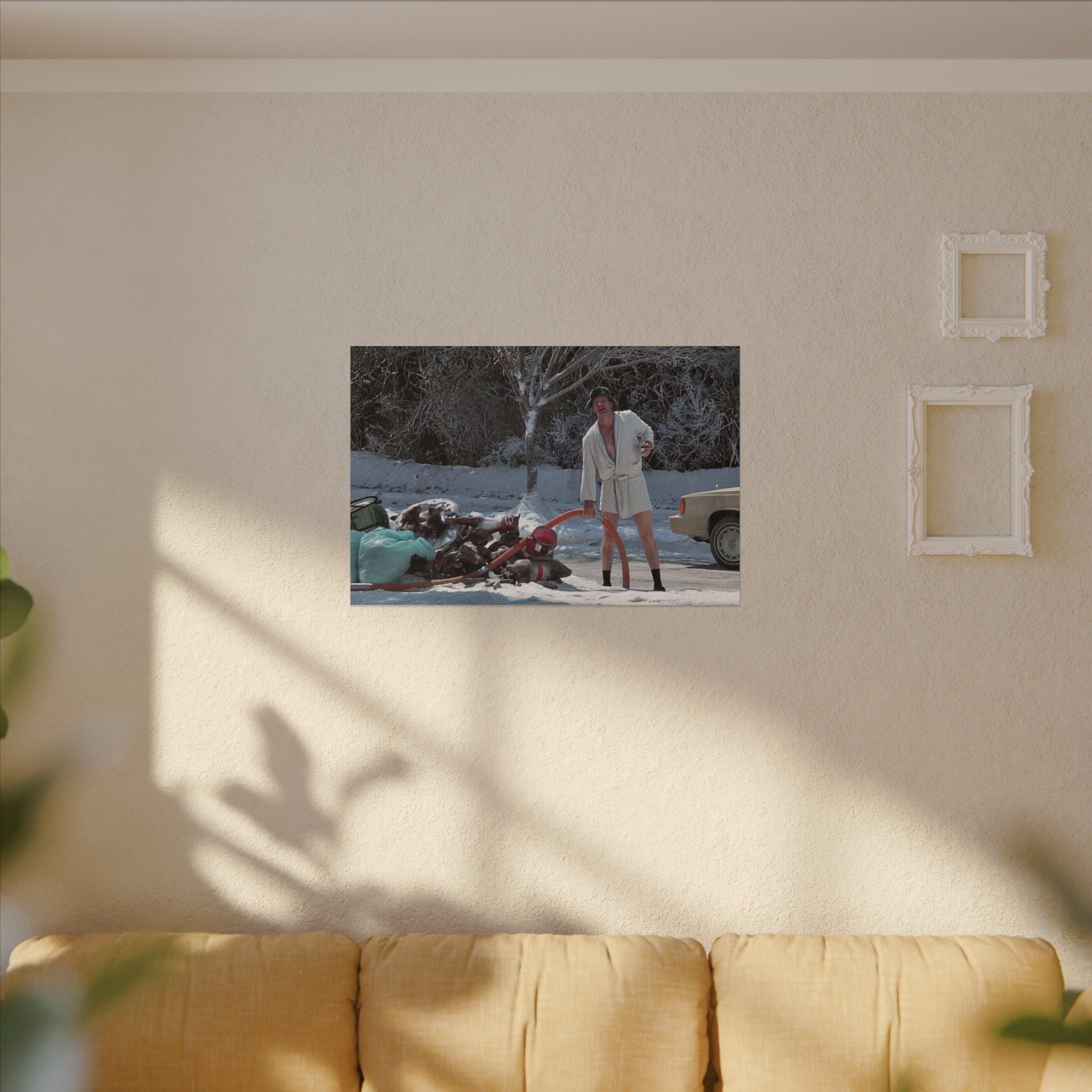 National Lampoon’s Christmas Vacation Cousin Eddie Custom Canvas Wall Print