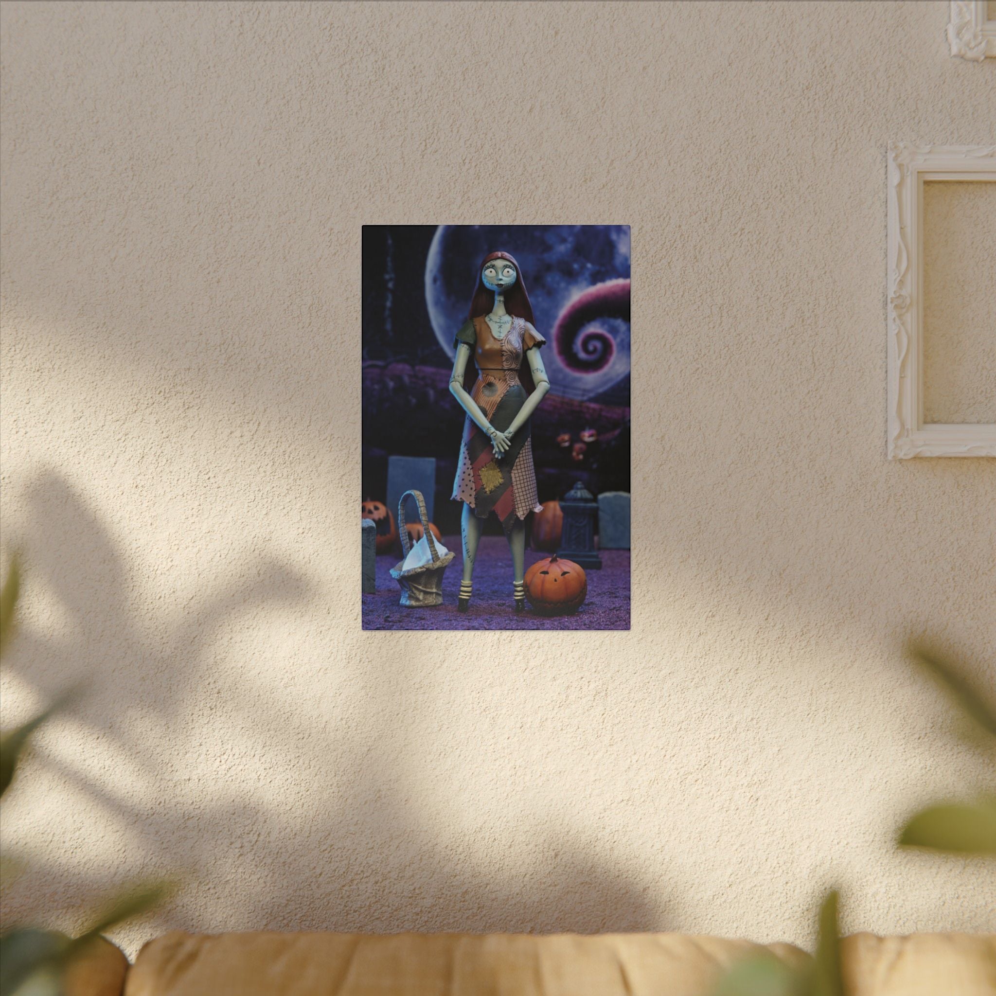 The Nightmare Before Christmas Sally Custom Canvas Wall Print