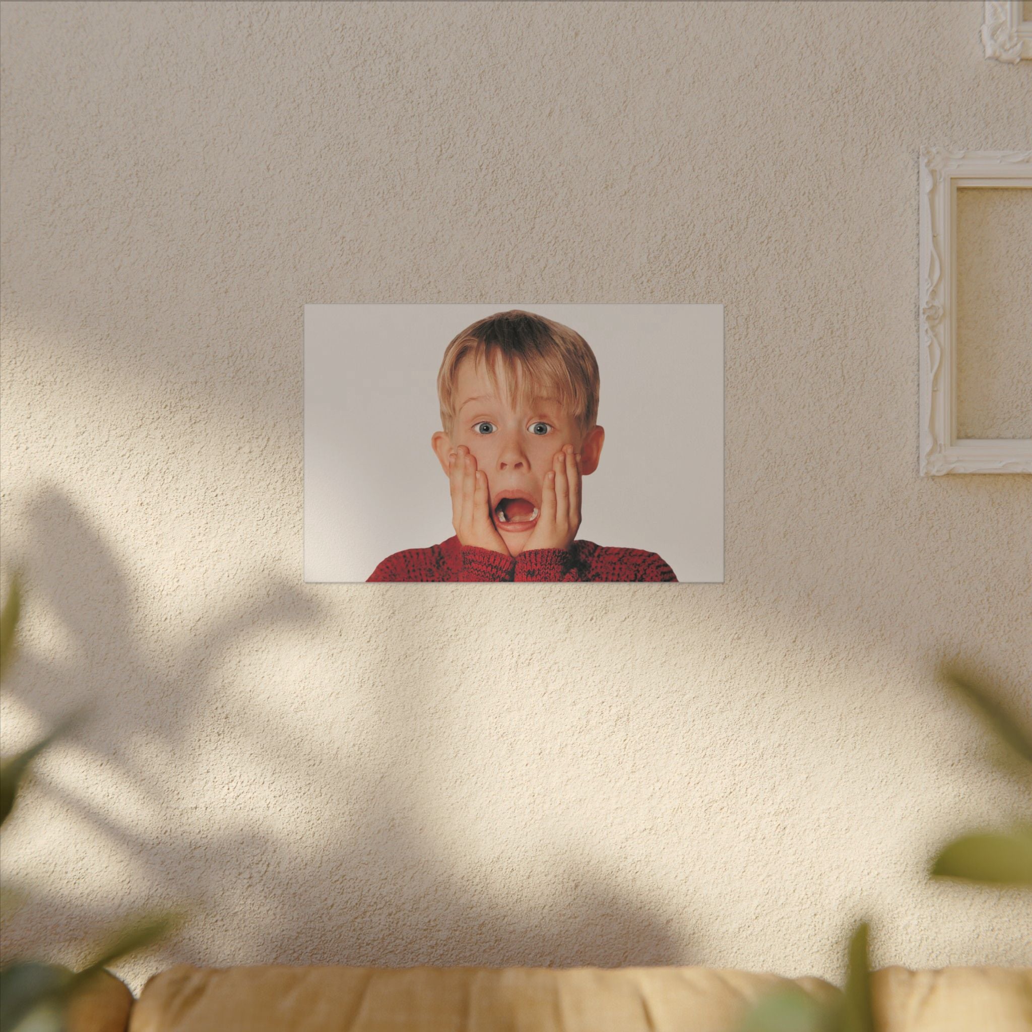 Home Alone Kevin McCallister Custom Canvas Wall Print