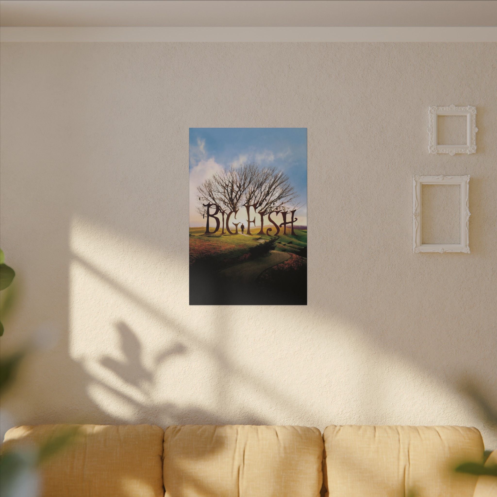 Big Fish Tim Burton Fantasy Artwork Poster Custom Canvas Wall Print