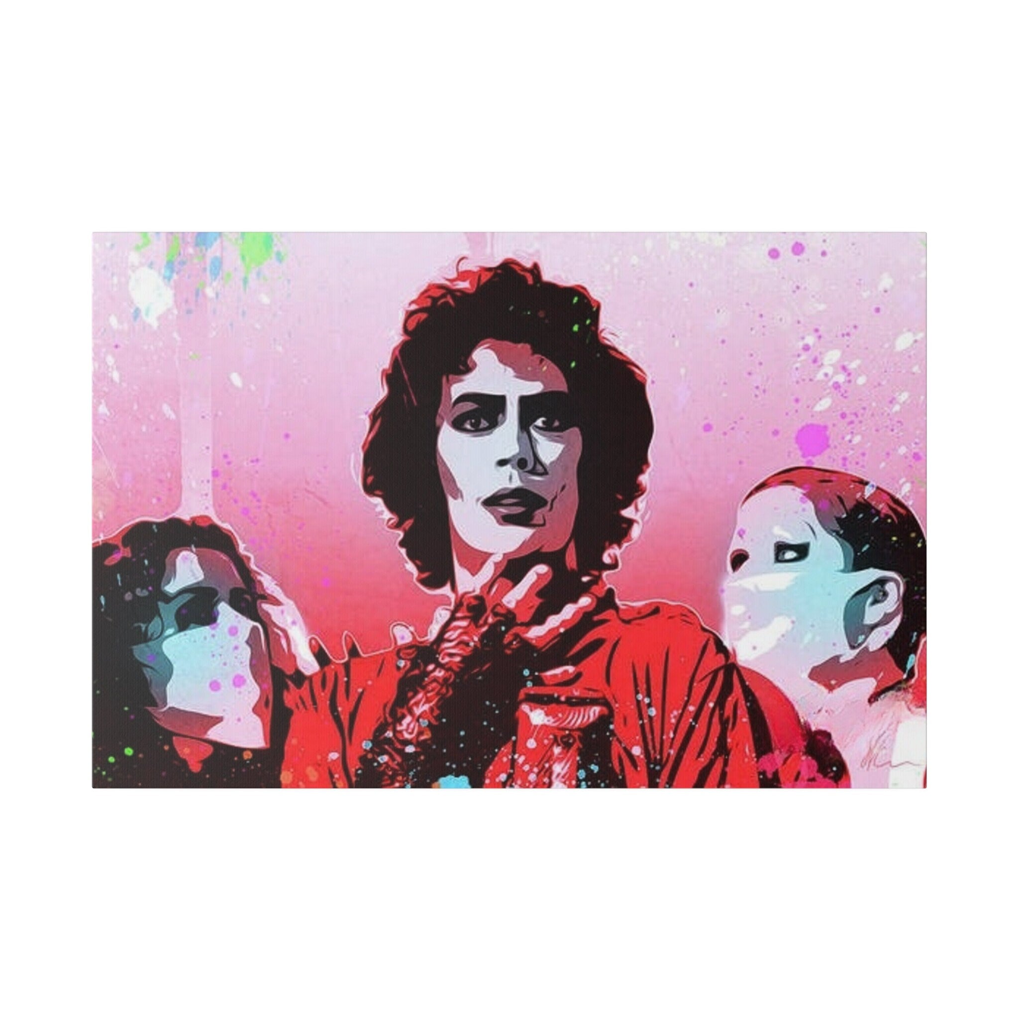The Rocky Horror Picture Show Abstract Art Custom Canvas Wall Print