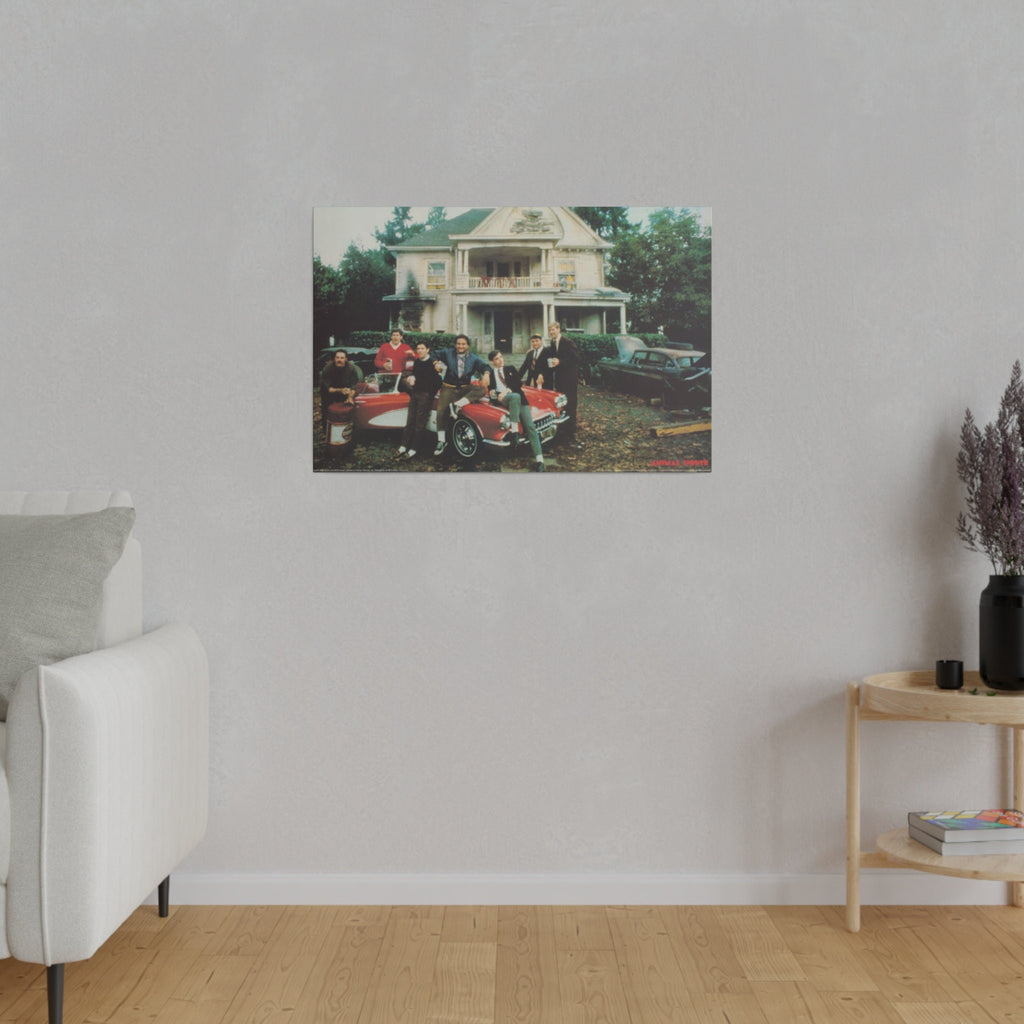 Animal House Custom Canvas Wall Print