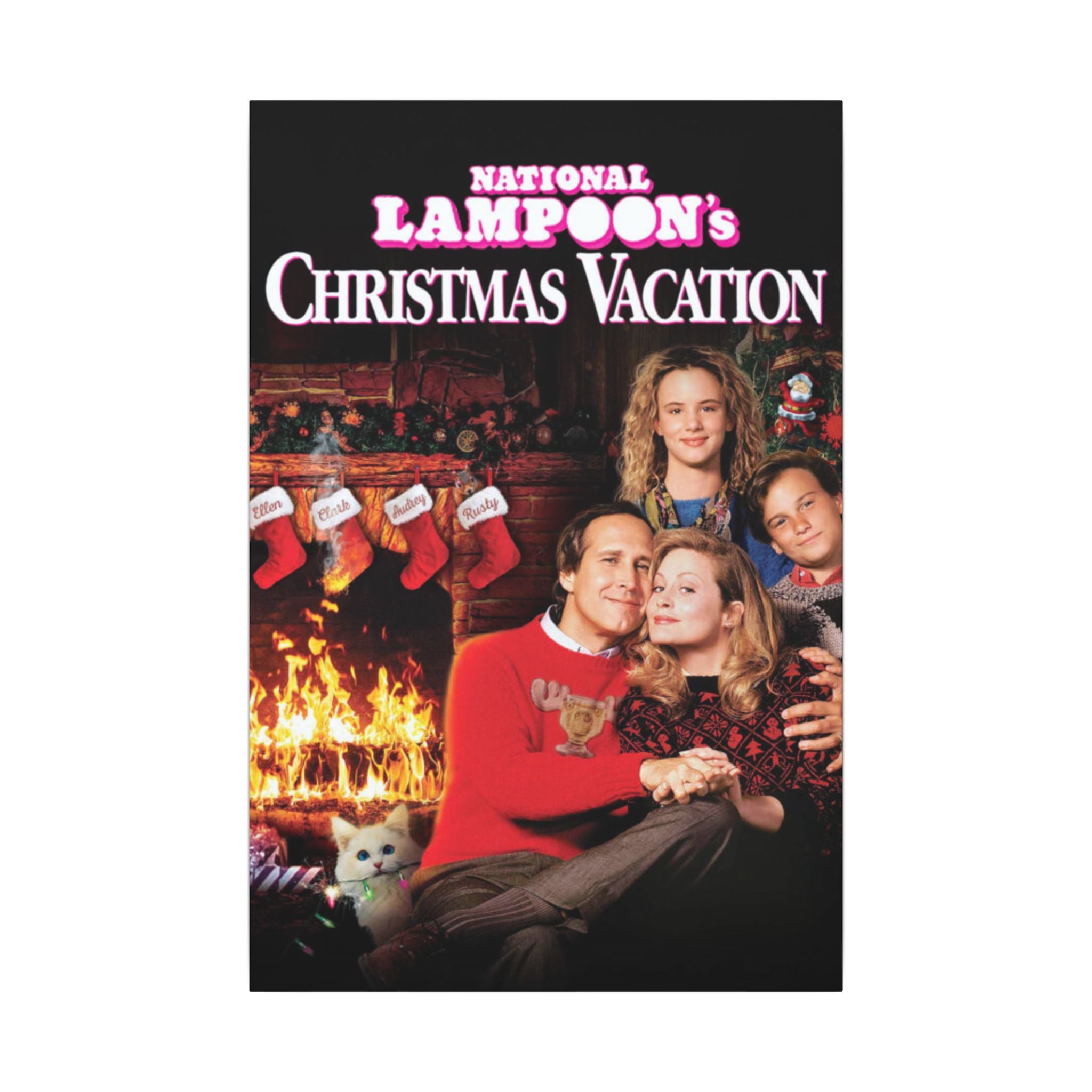 National Lampoon’s Christmas Vacation Custom Canvas Wall Print
