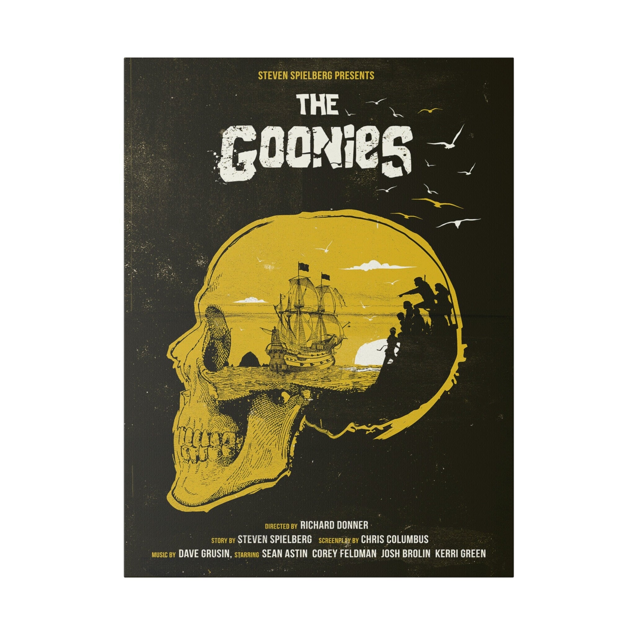 The Goonies Poster Custom Canvas Wall Print