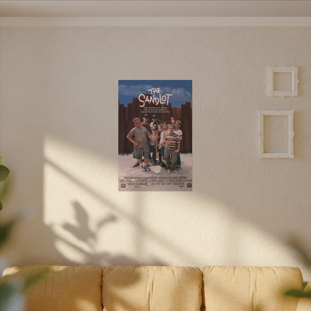 The Sandlot Classic Movie Poster Custom Canvas Wall Print