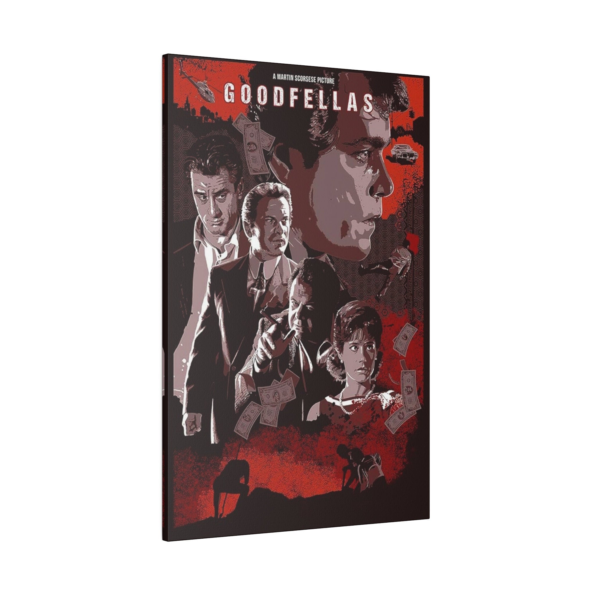 Goodfellas Abstract Custom Canvas Wall Print