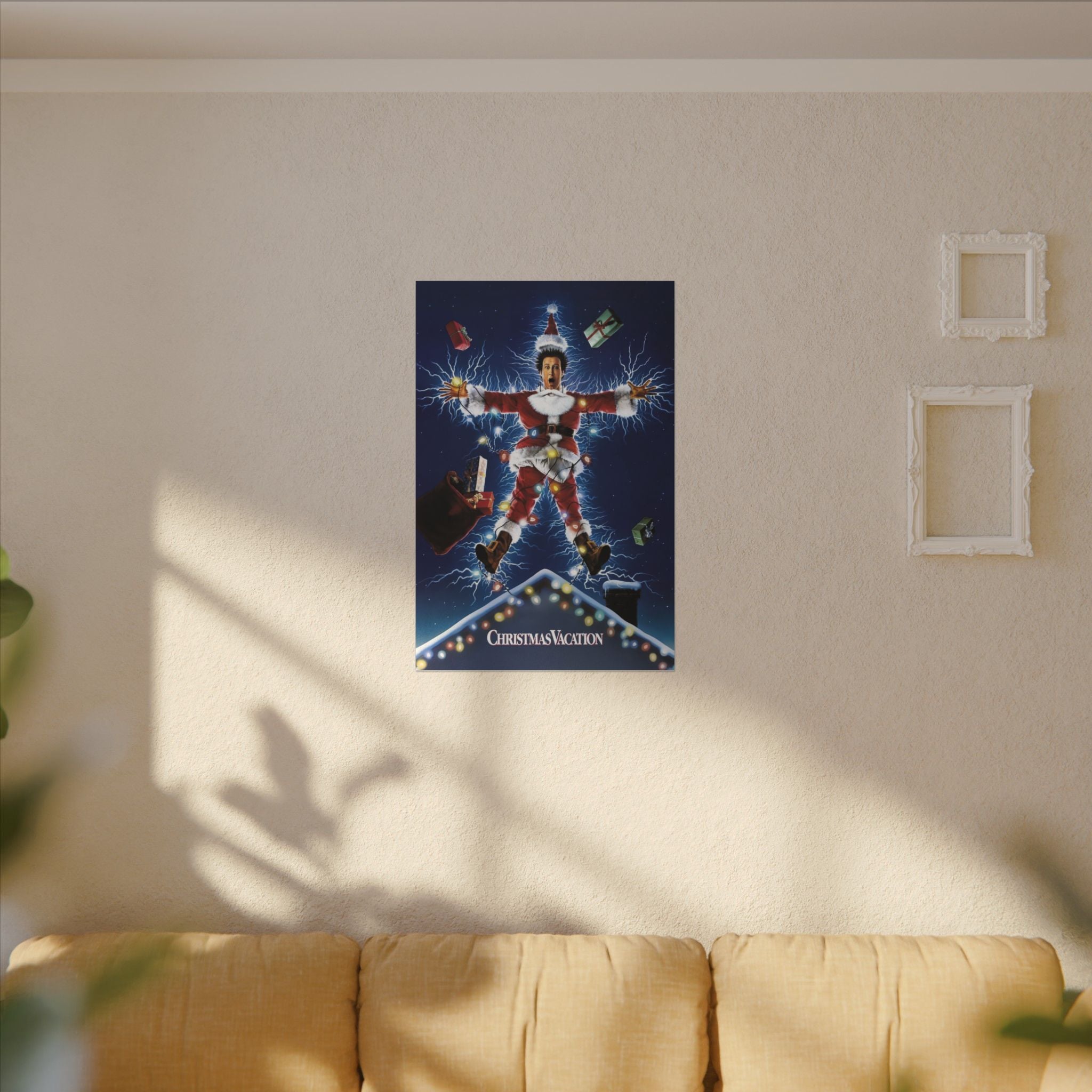 National Lampoon’s Christmas Vacation Electric Shock Custom Canvas Wall Print