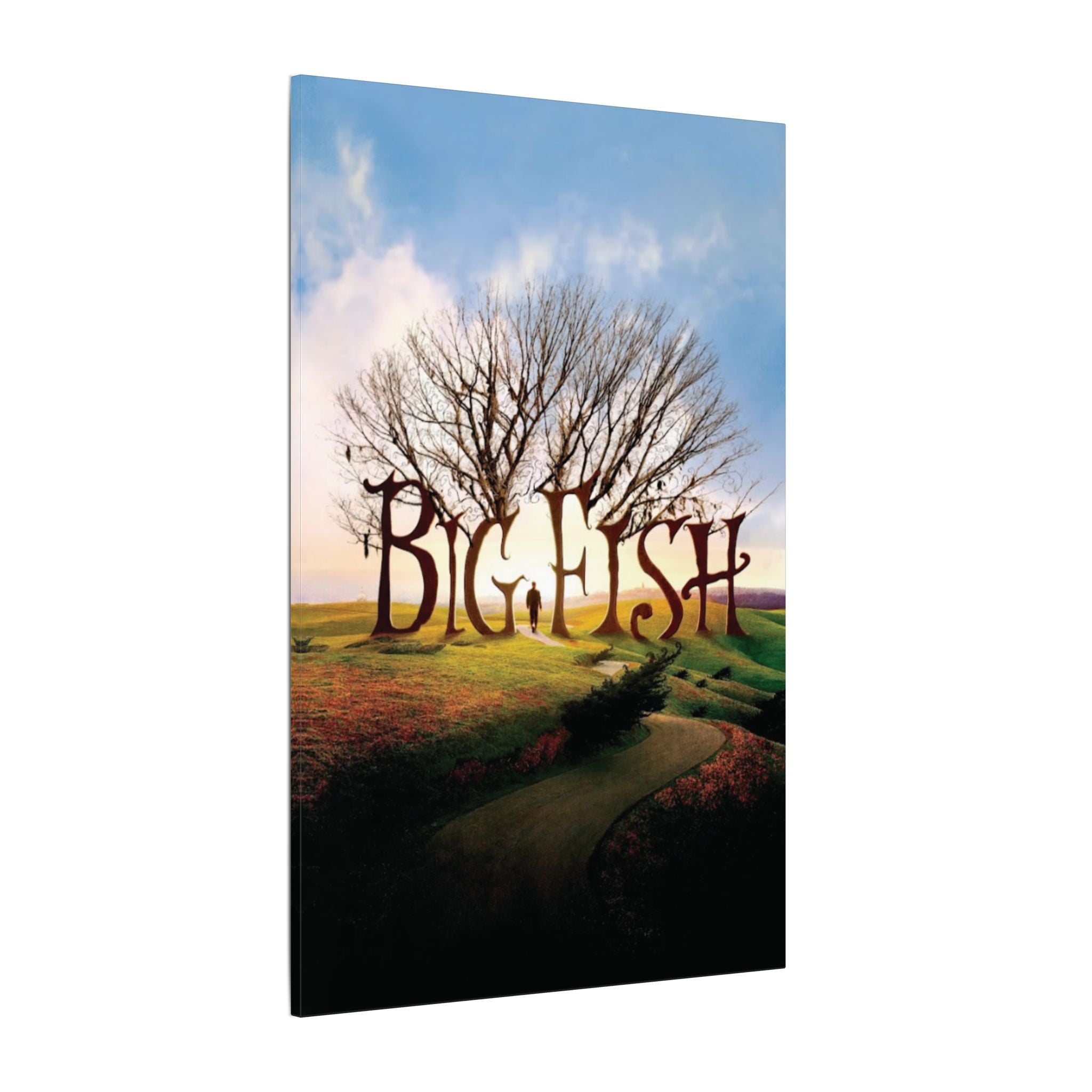 Big Fish Tim Burton Fantasy Artwork Poster Custom Canvas Wall Print