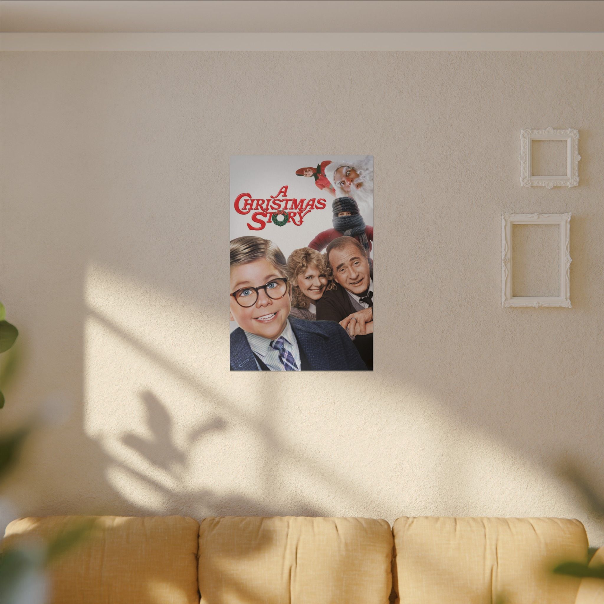 A Christmas Story Custom Canvas Wall Print