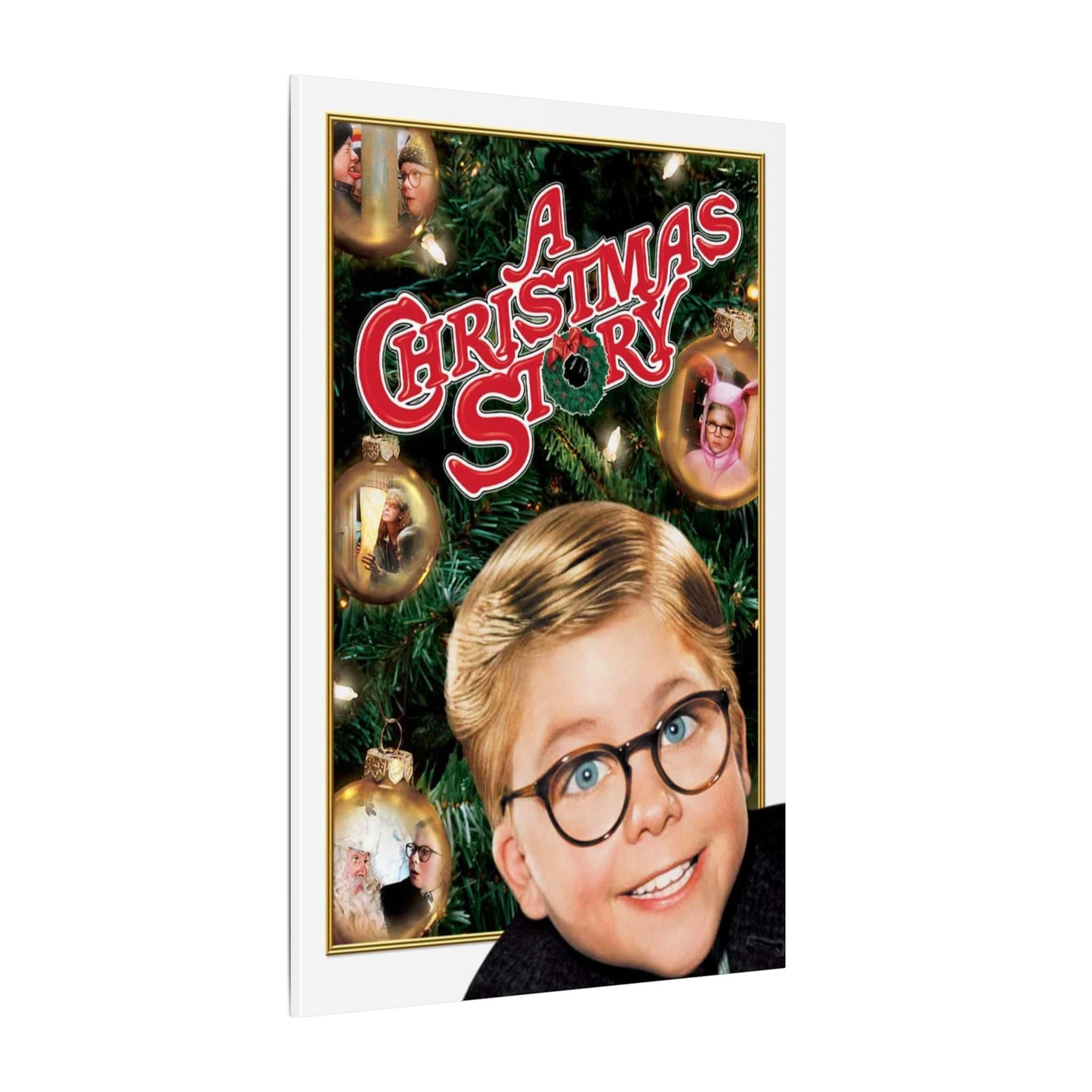 A Christmas Story Ornaments Custom Canvas Wall Print