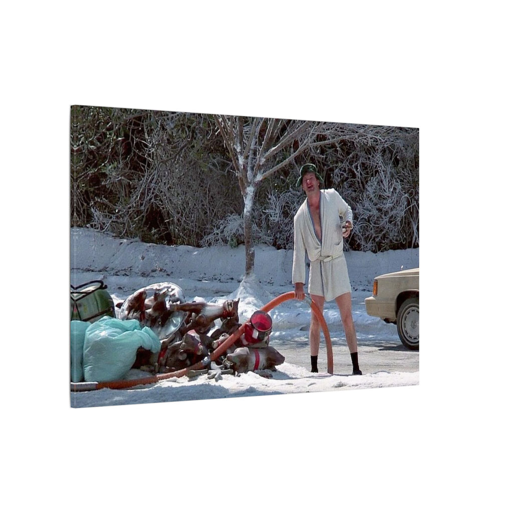 National Lampoon’s Christmas Vacation Cousin Eddie Custom Canvas Wall Print