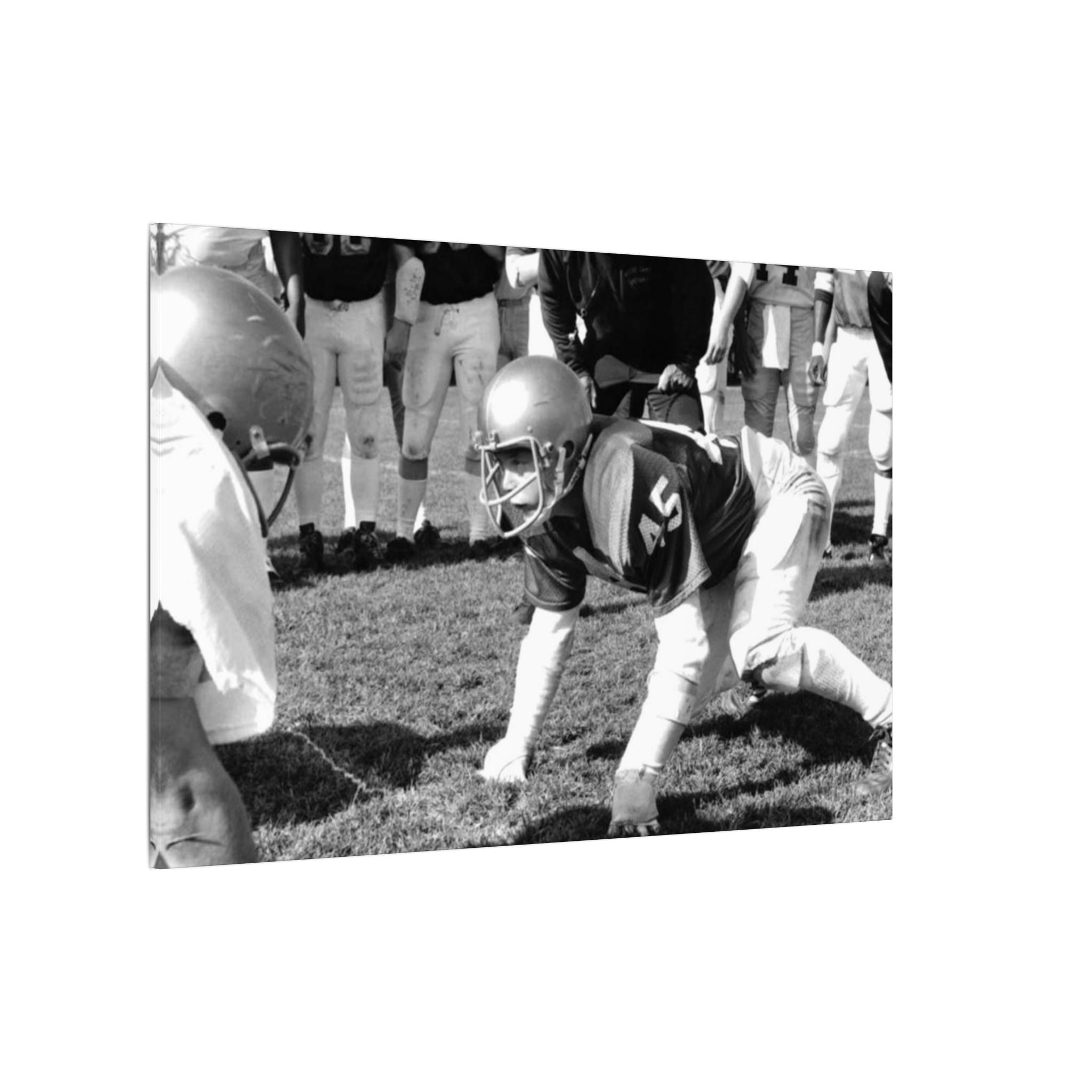 Rudy Grit and Determination Practice Scene Custom Canvas Wall Print