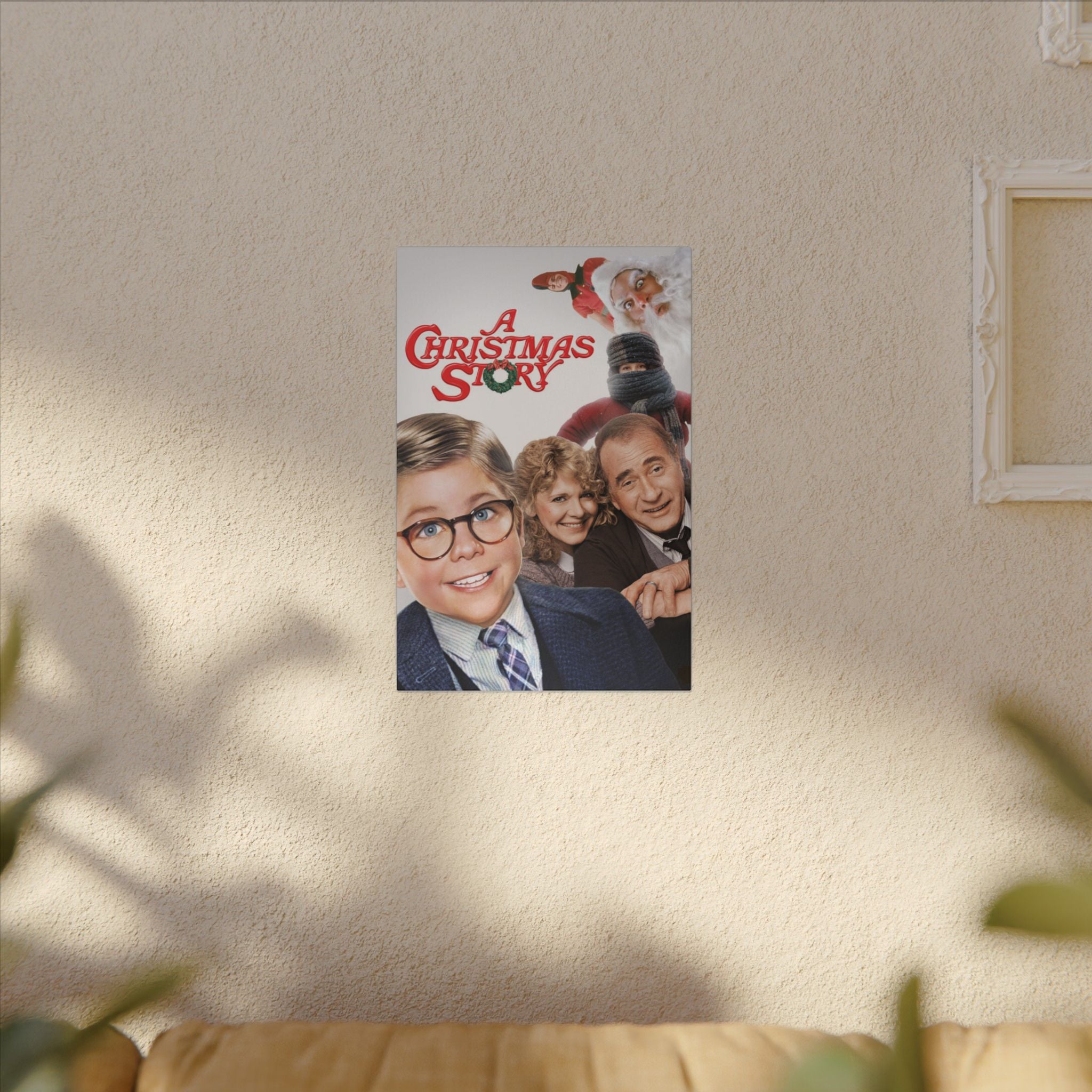 A Christmas Story Custom Canvas Wall Print