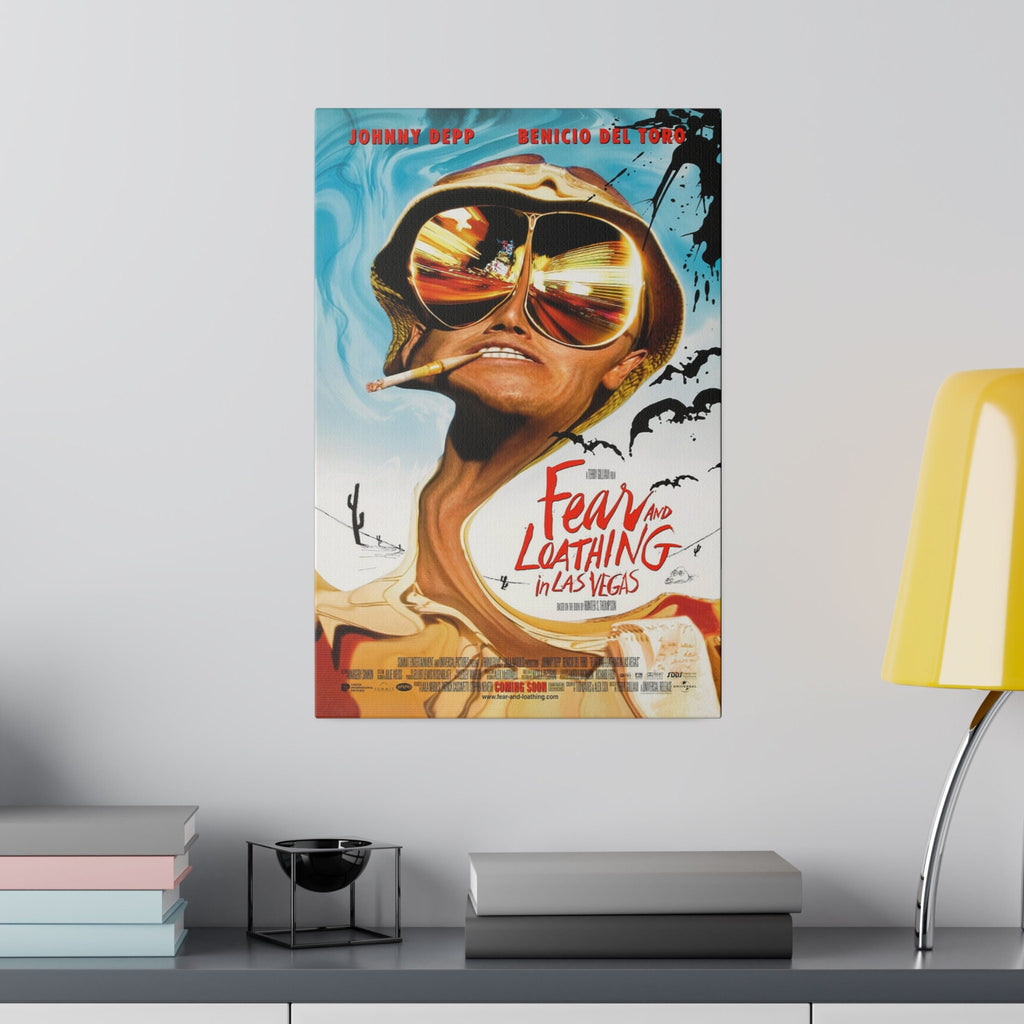Fear and Loathing In Las Vegas Movie Poster Custom Canvas Wall Print