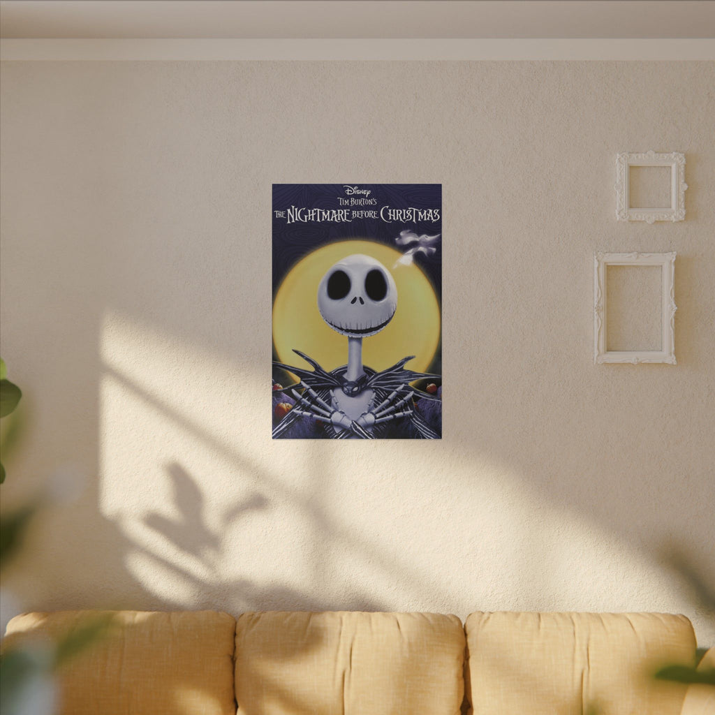 The Nightmare Before Christmas Moonlight Custom Canvas Wall Print