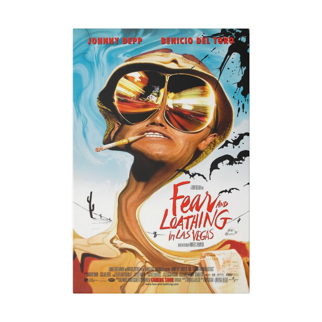 Fear and Loathing In Las Vegas Movie Poster Custom Canvas Wall Print