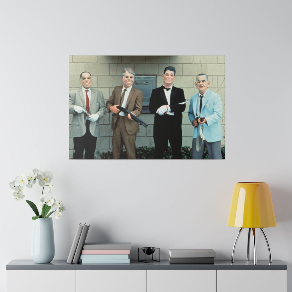 Point Break Canvas Wall Print "Point Break Legends: The Four Dead Presidents"