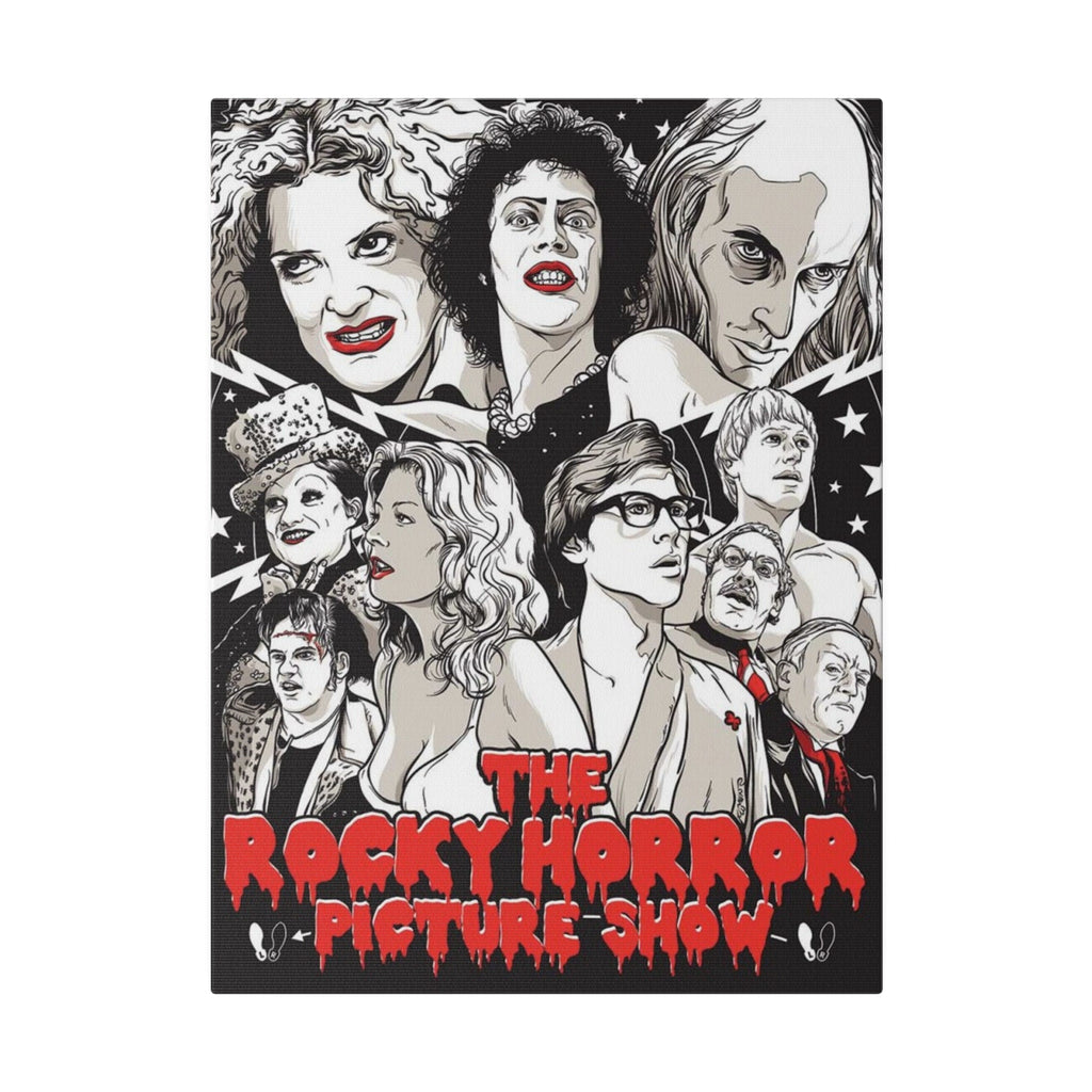 The Rocky Horror Picture Show Comic Poster Custom Canvas Wall Print