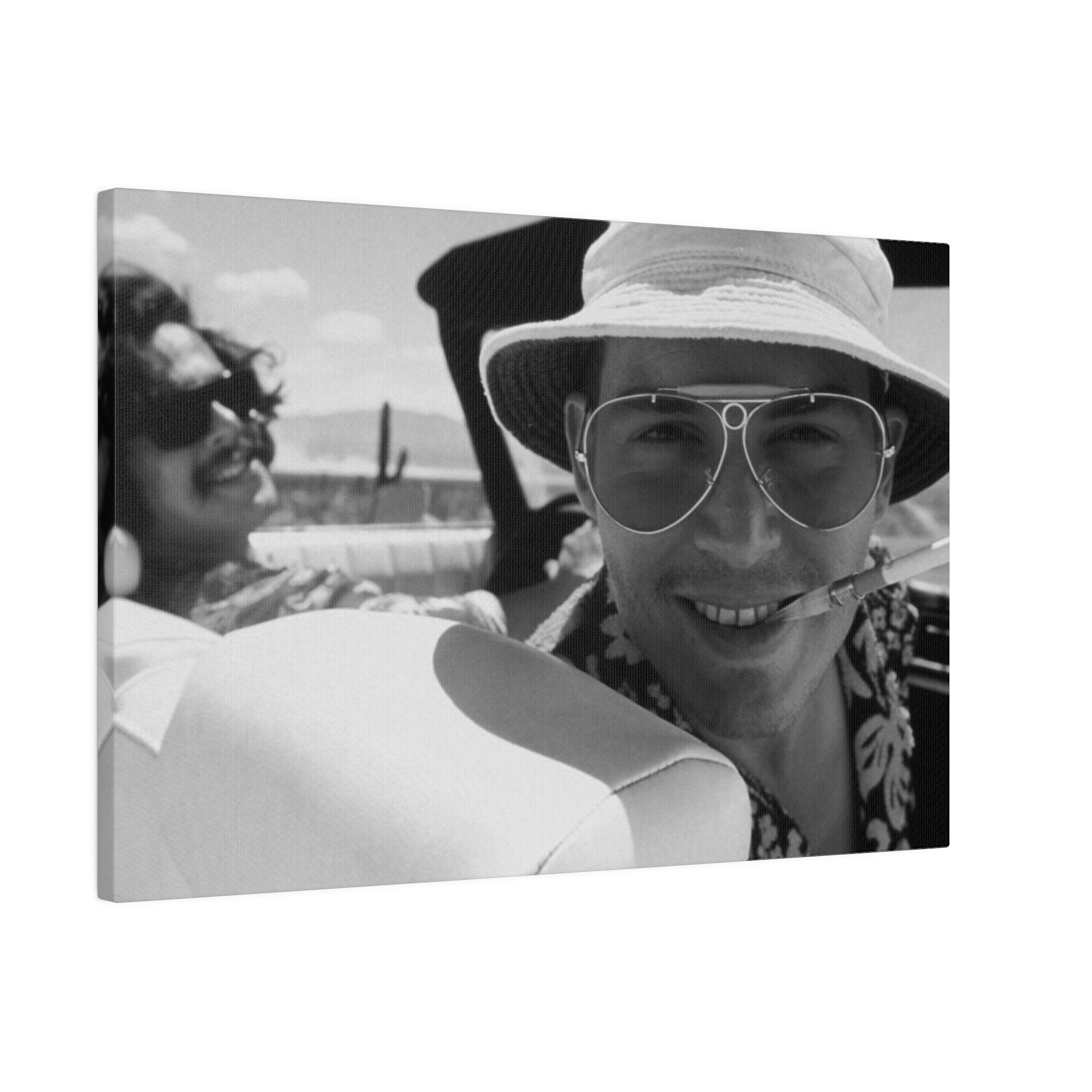 Fear and Loathing In Las Vegas B/W Photo Custom Canvas Wall Print