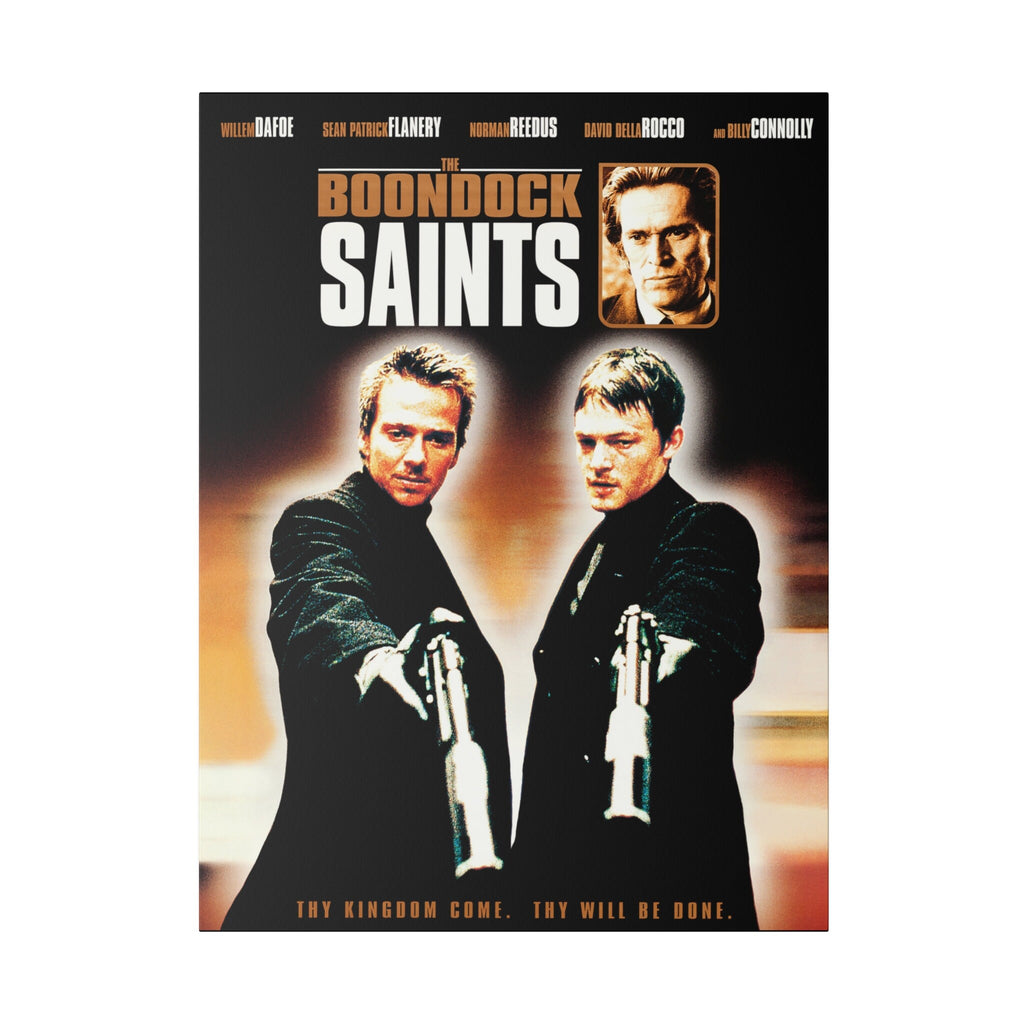 The Boondock Saints Movie Poster Custom Canvas Wall Print