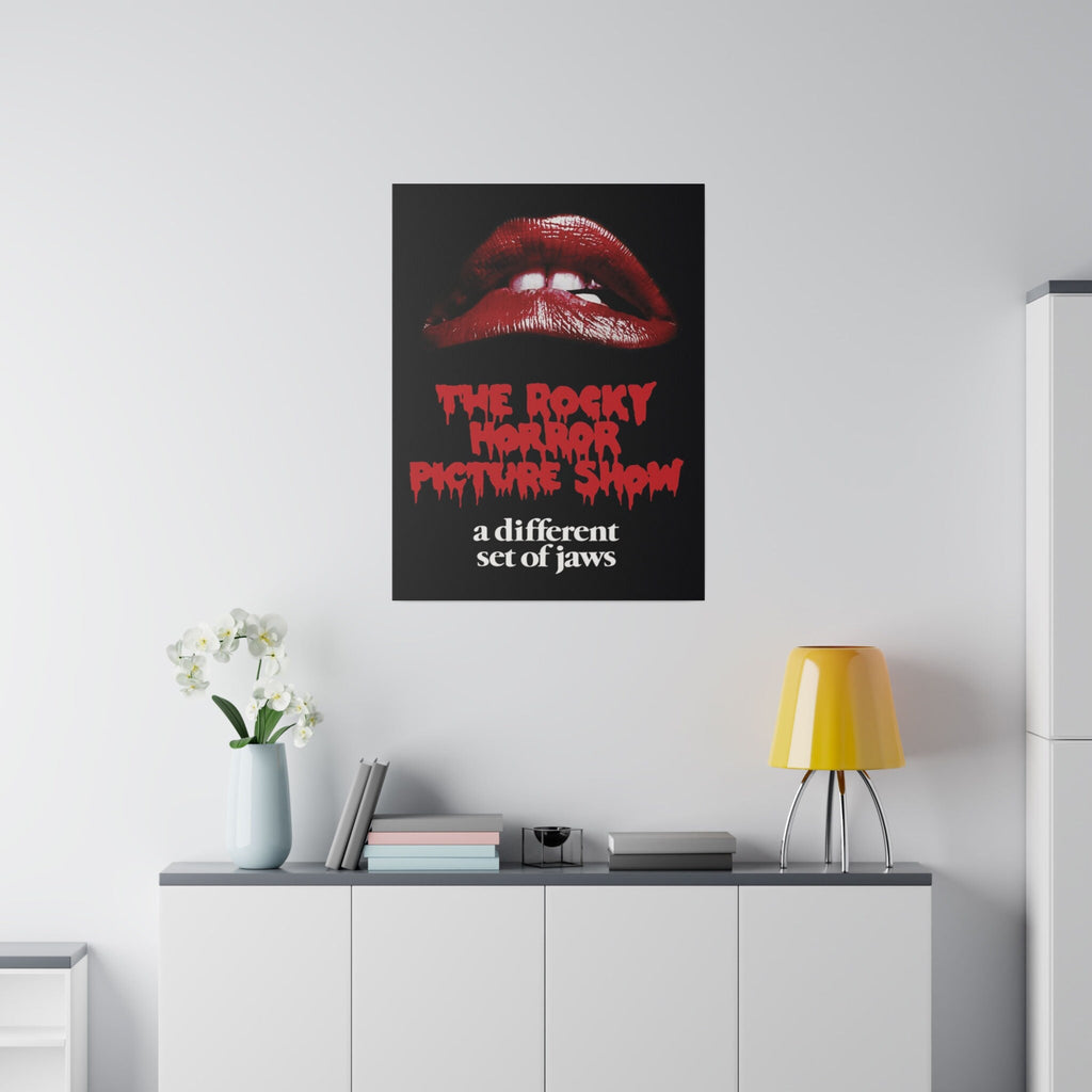 The Rocky Horror Picture Show Lips Custom Canvas Wall Print