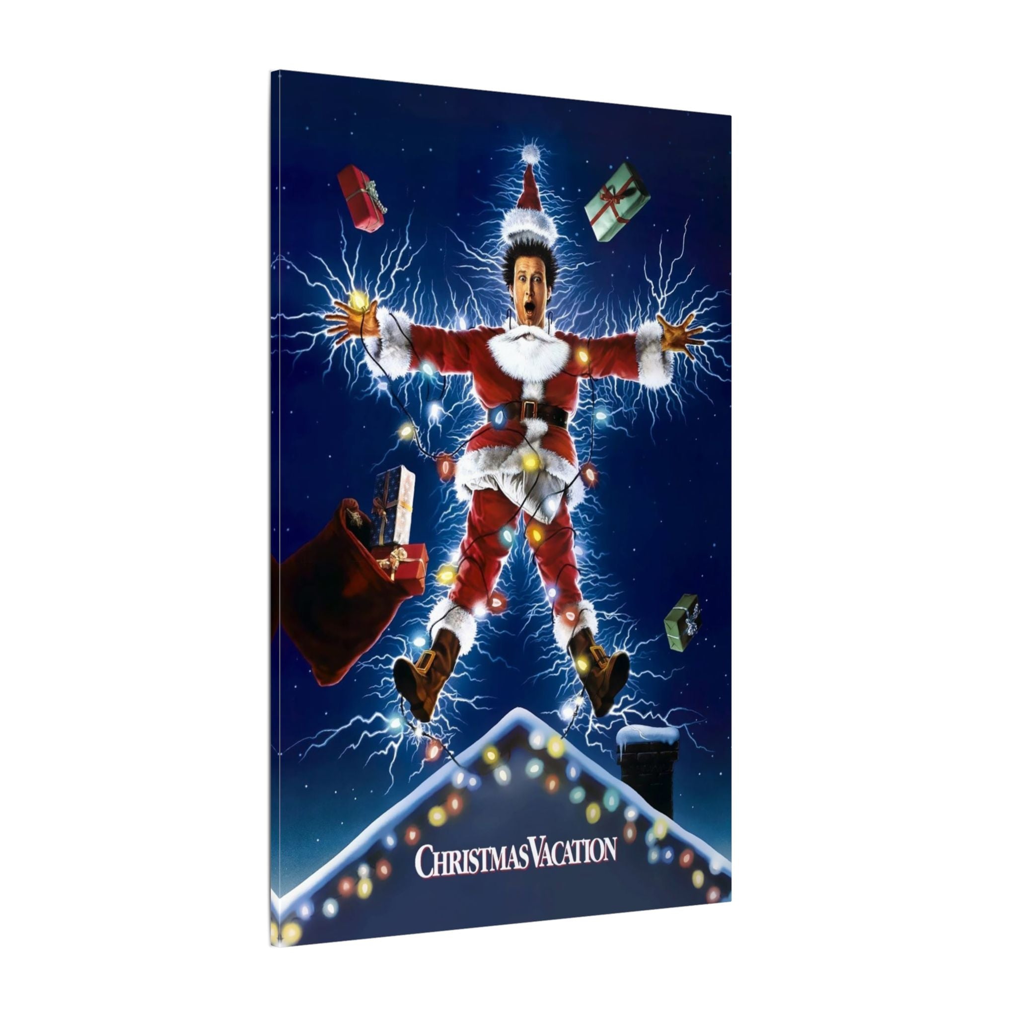 National Lampoon’s Christmas Vacation Electric Shock Custom Canvas Wall Print
