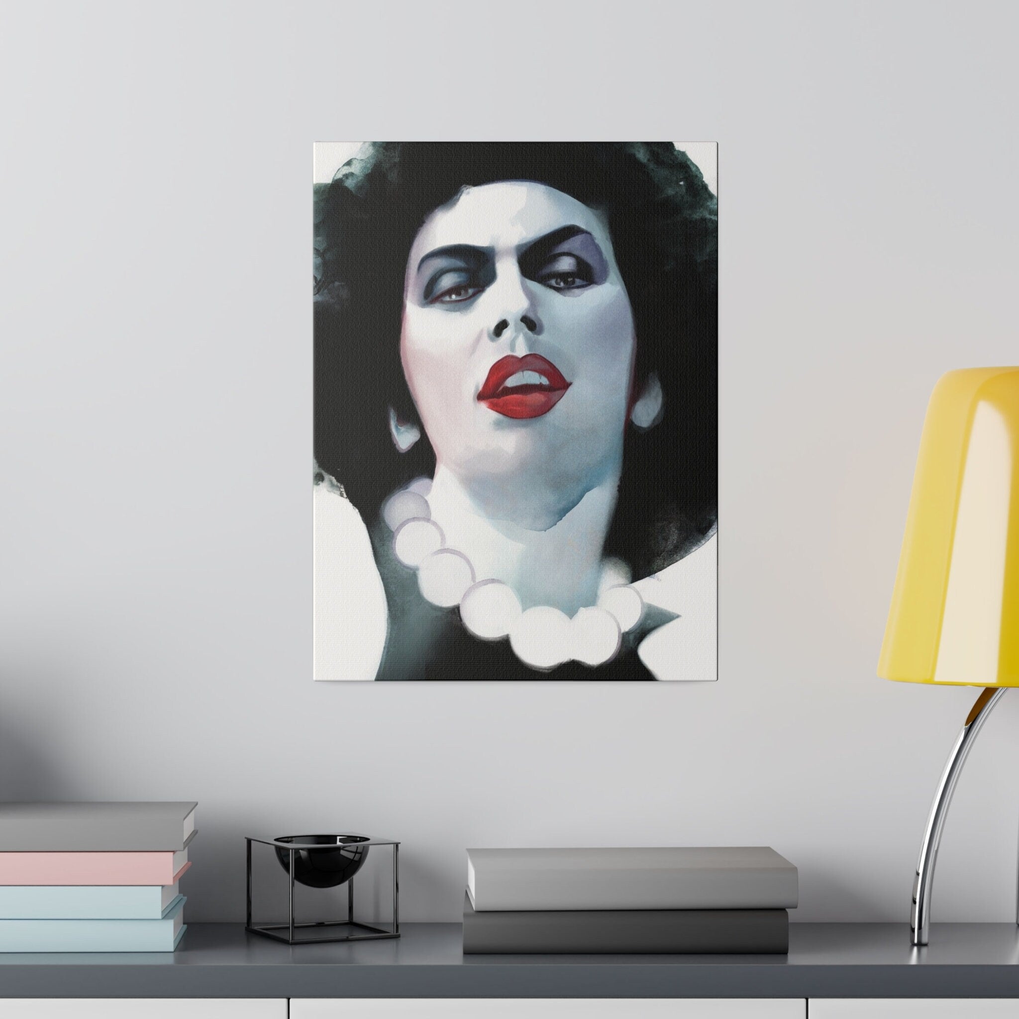 The Rocky Horror Picture Show Art Portrait Custom Canvas Wall Print