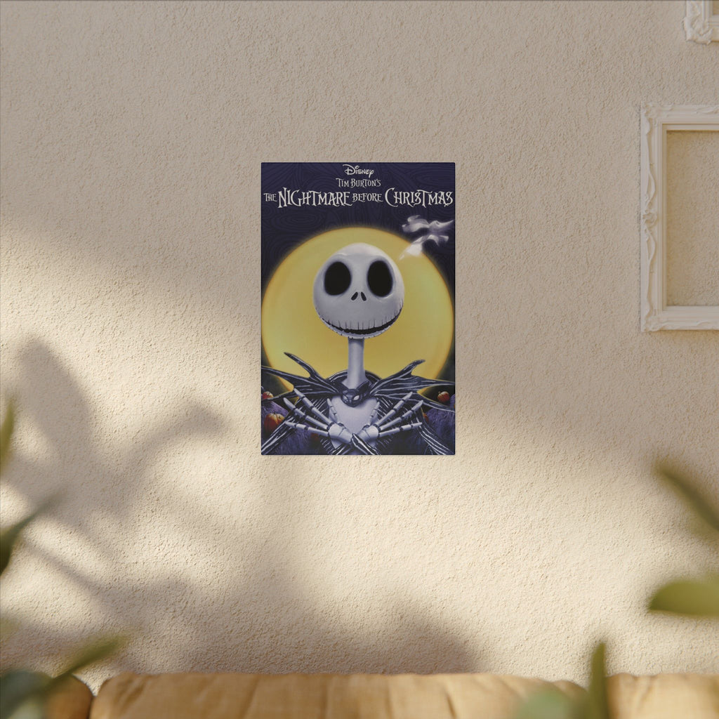 The Nightmare Before Christmas Moonlight Custom Canvas Wall Print