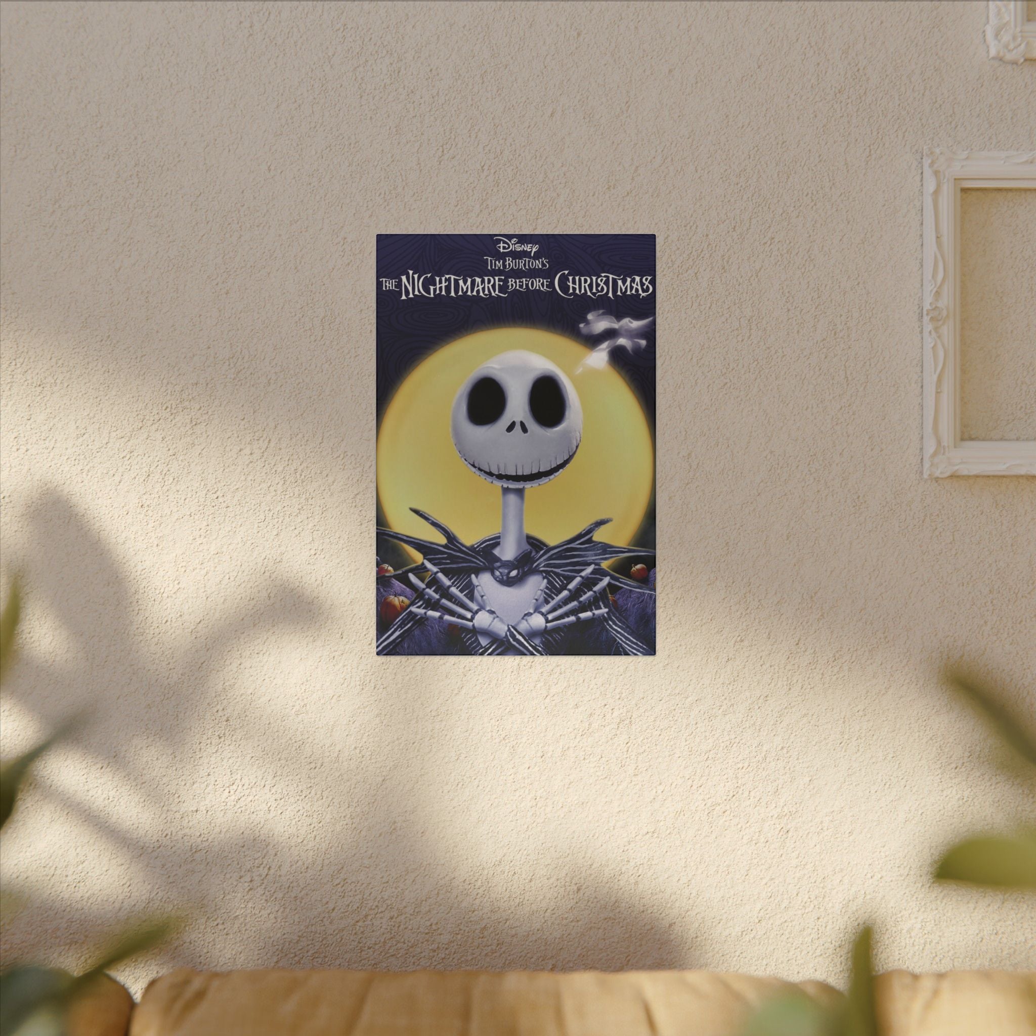 The Nightmare Before Christmas Moonlight Custom Canvas Wall Print