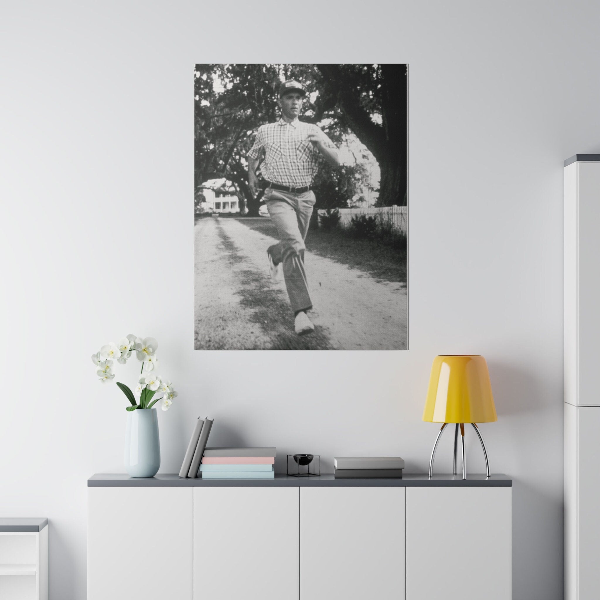 Forrest Gump Running Custom Canvas Wall Print