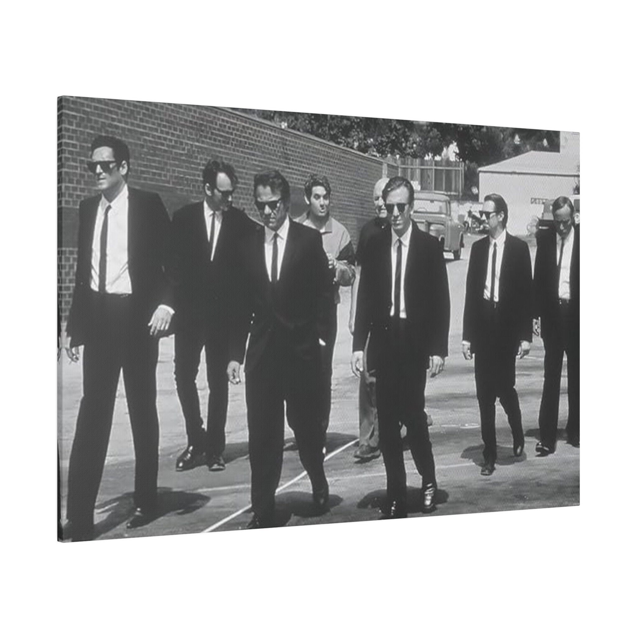 Reservoir Dogs B/W Photo Custom Canvas Wall Print