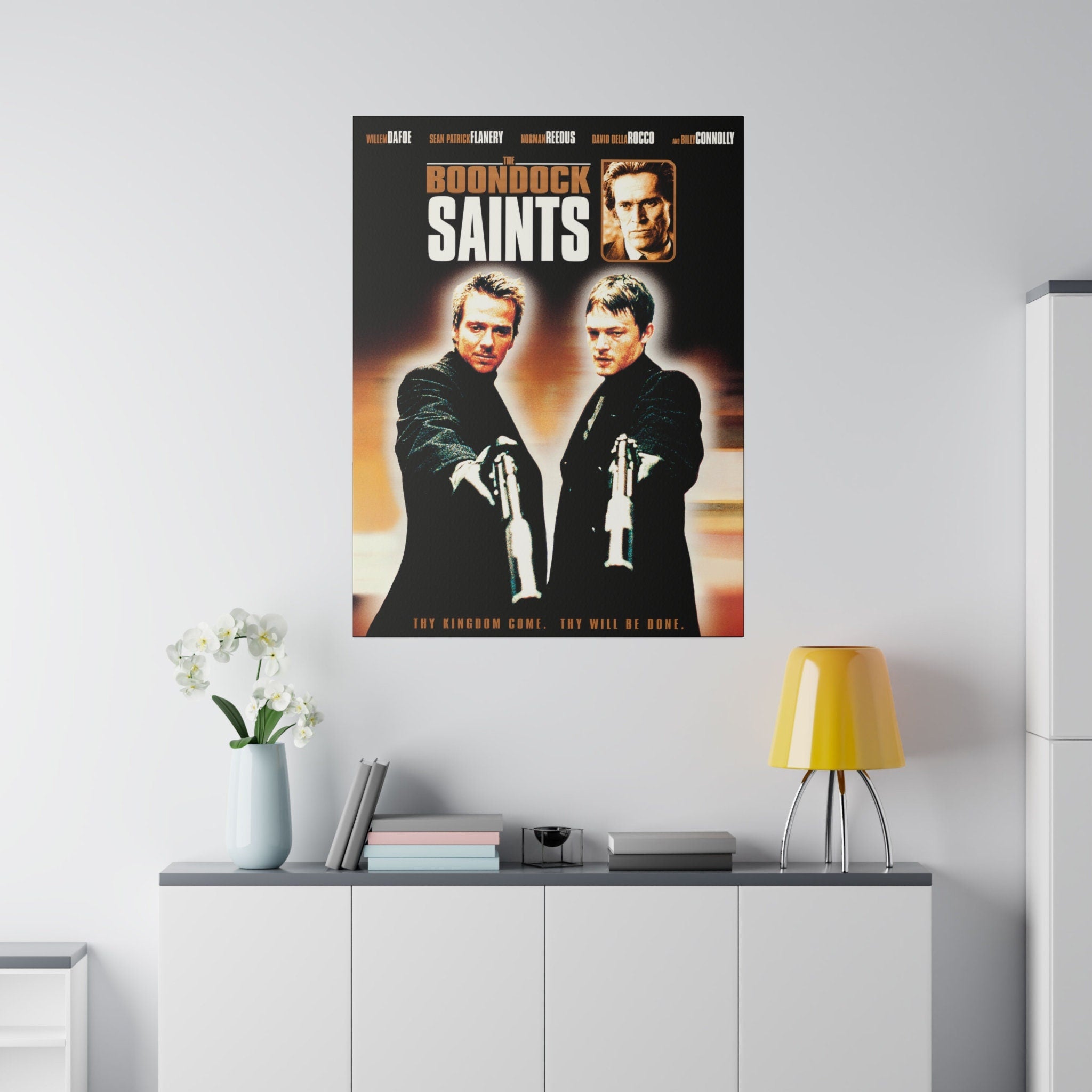 The Boondock Saints Movie Poster Custom Canvas Wall Print