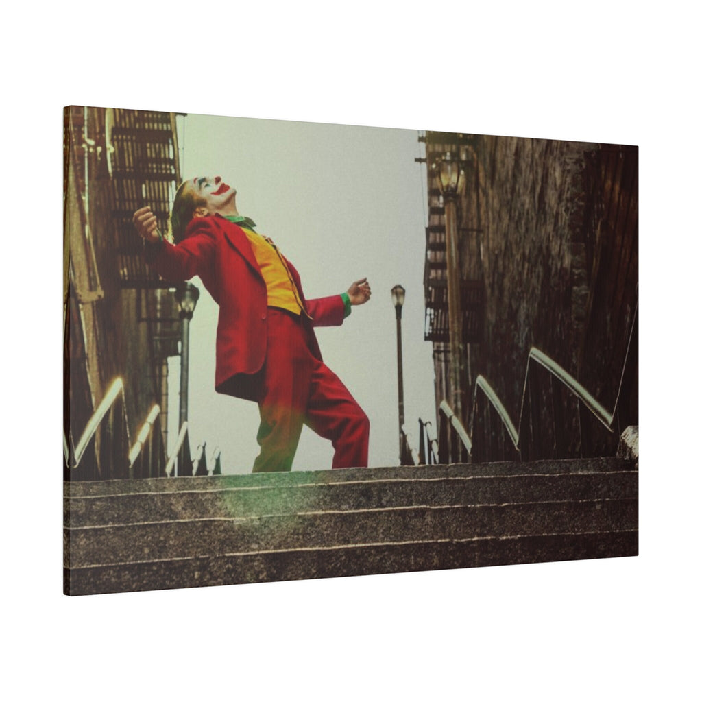 Joker Stairs Scene Custom Canvas Wall Print