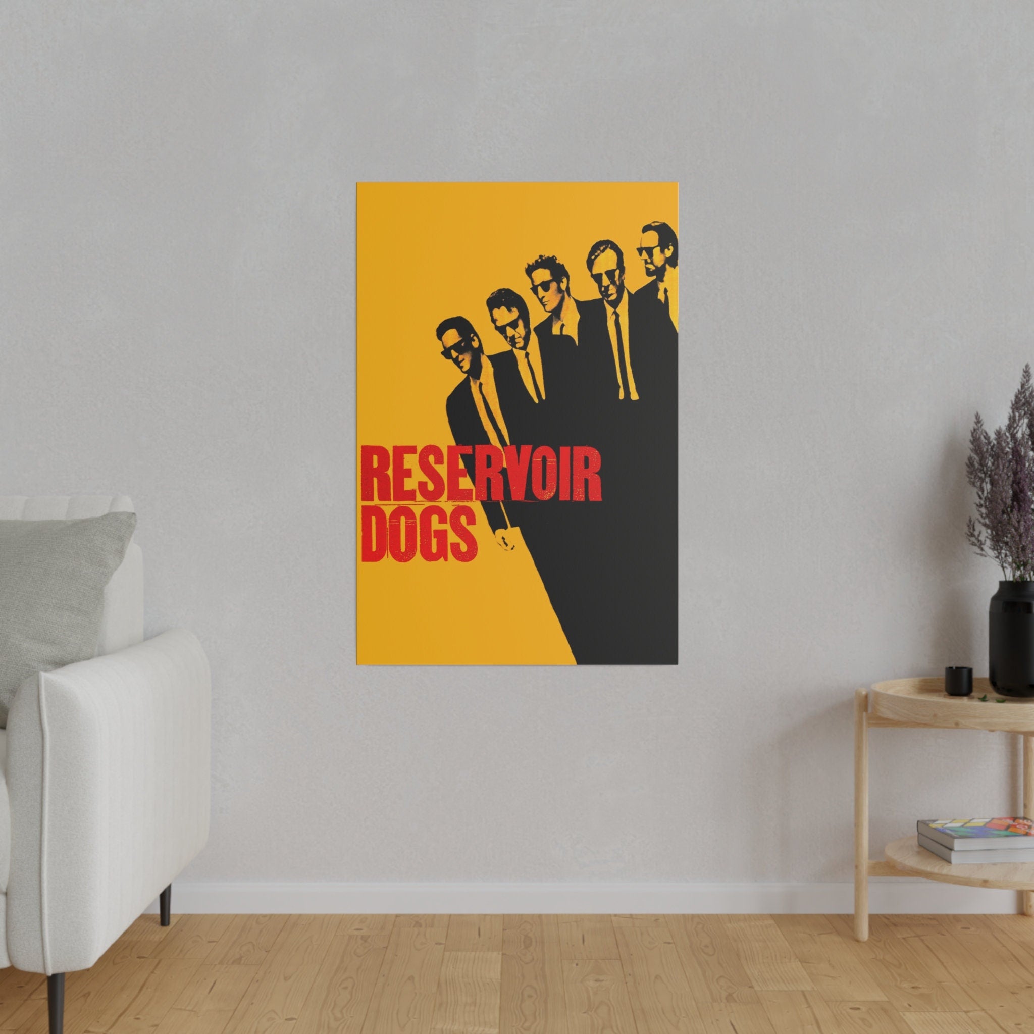 Reservoir Dogs Poster Custom Canvas Wall Print
