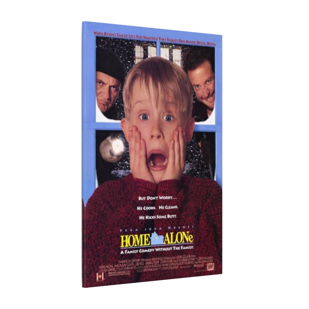 Home Alone Movie Poster Custom Canvas Wall Print